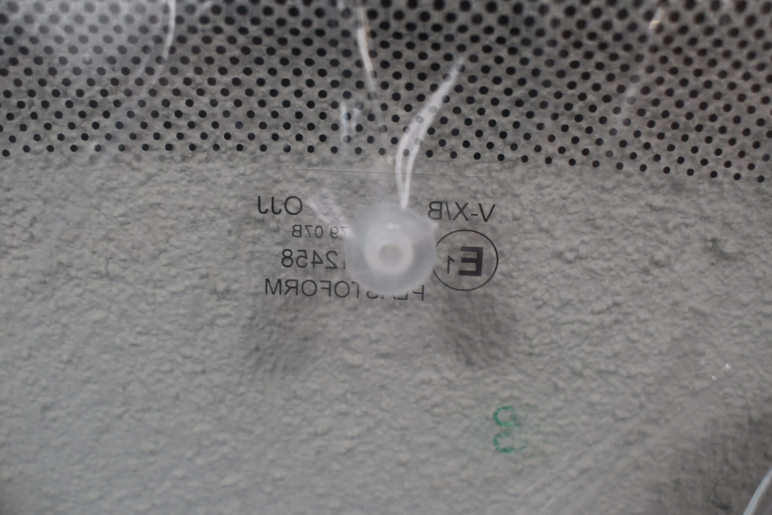 Tegos Fensterscheibe zu Aufbautür Tegos 2009; 208x615mm