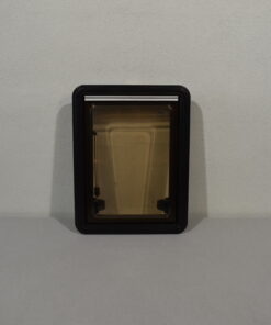 Ausstellfenster 370x500mm schwarz