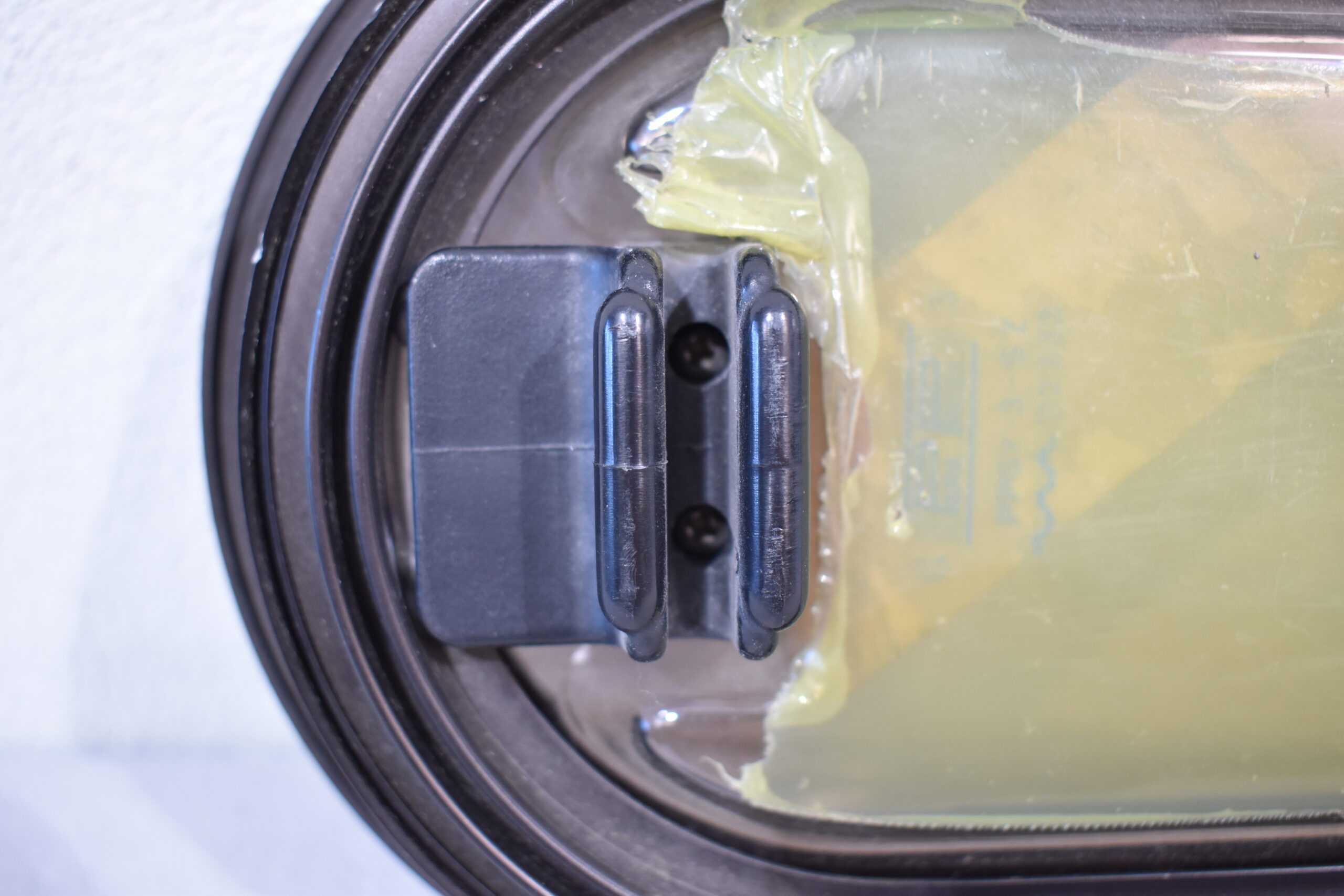 Schiebefenster im Dach links 700x150mm schwarz