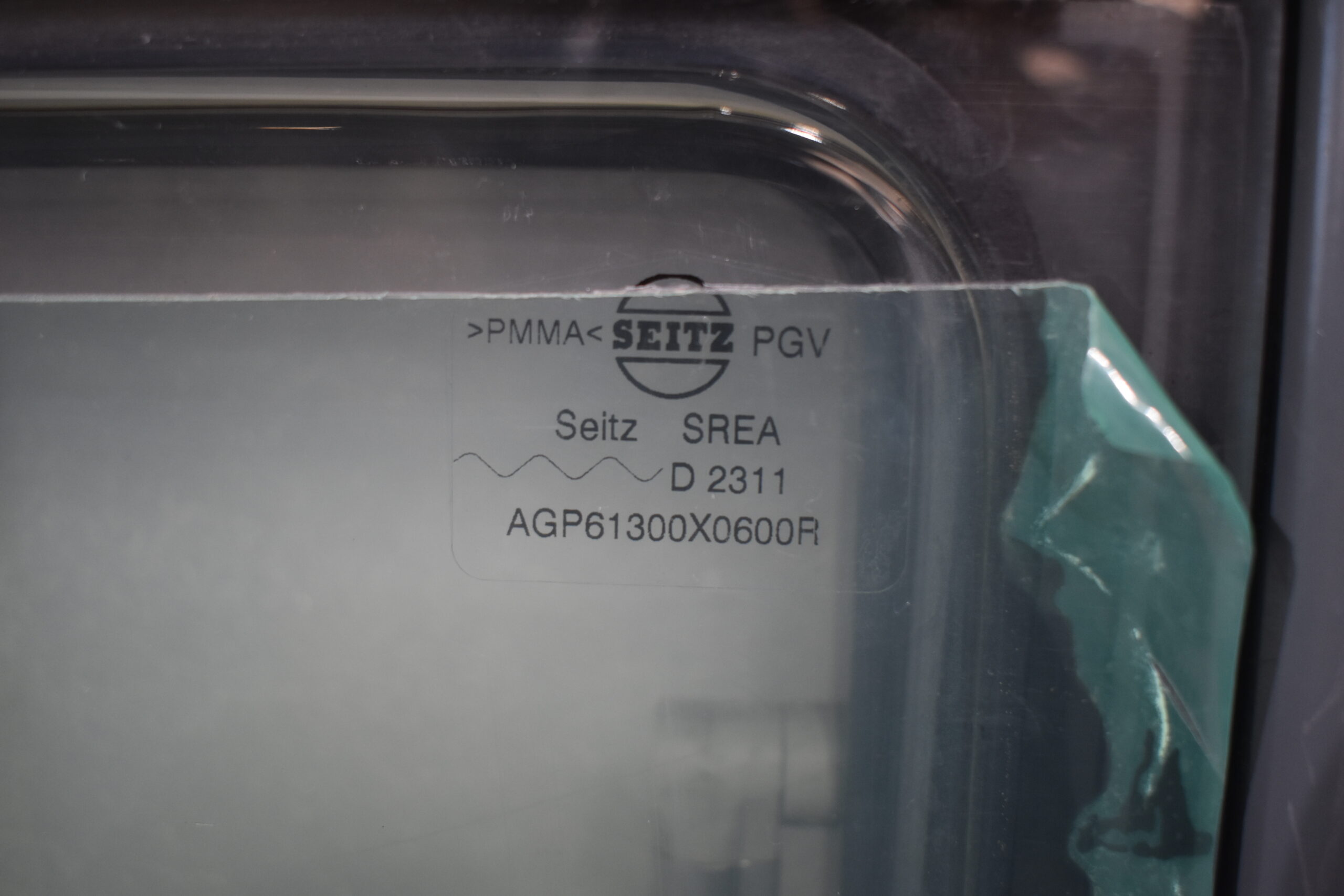 Seitz Ausstellfenster 1300x600mm grau