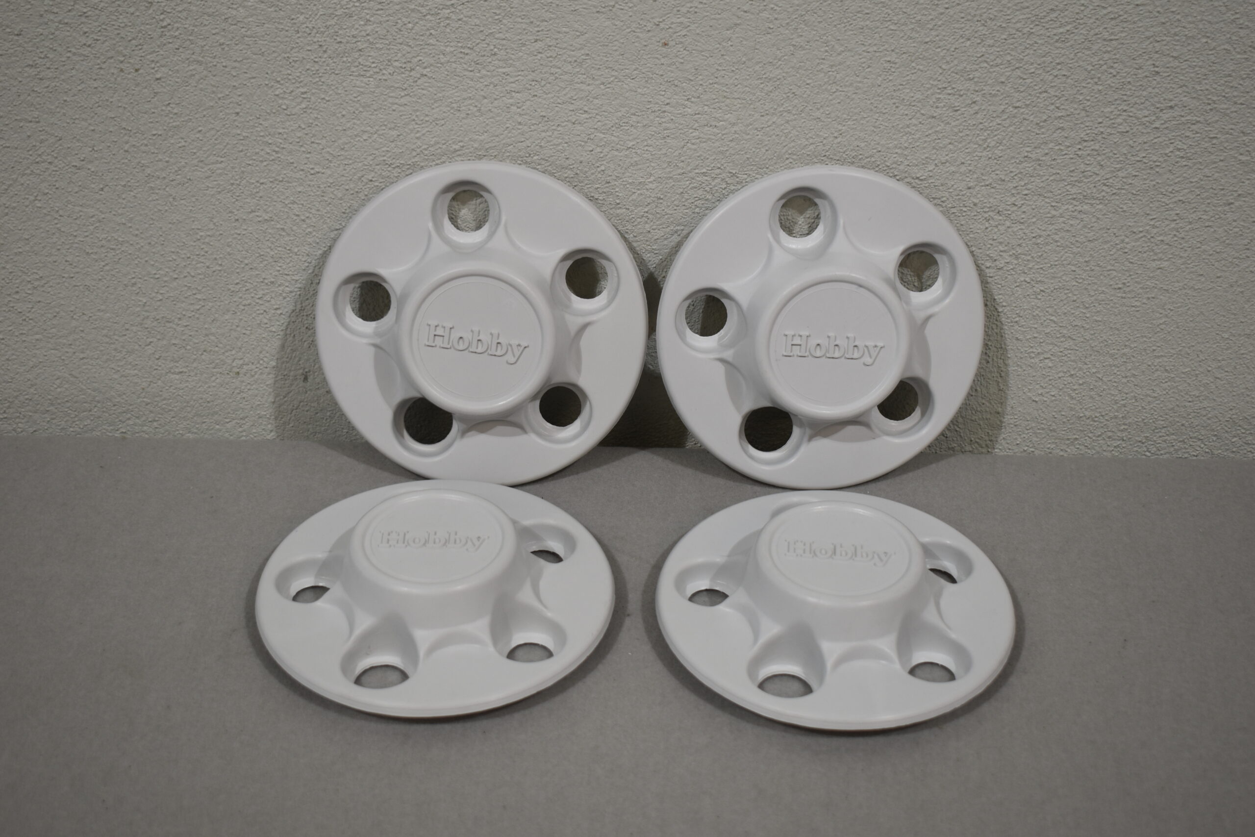 Hobby-Radnaben 5Loch 1Satz weiß