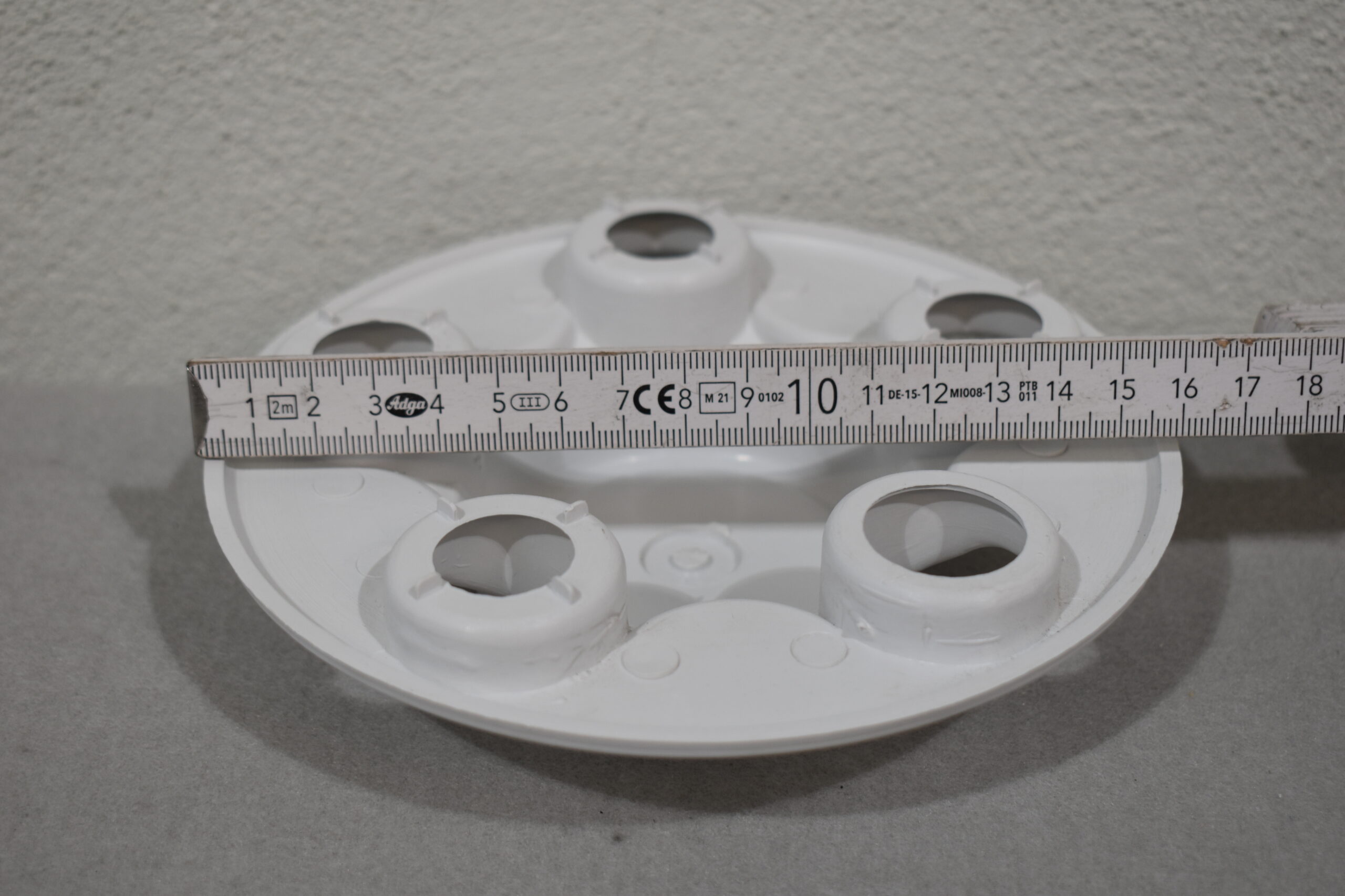 Hobby-Radnaben 5Loch 1Satz weiß