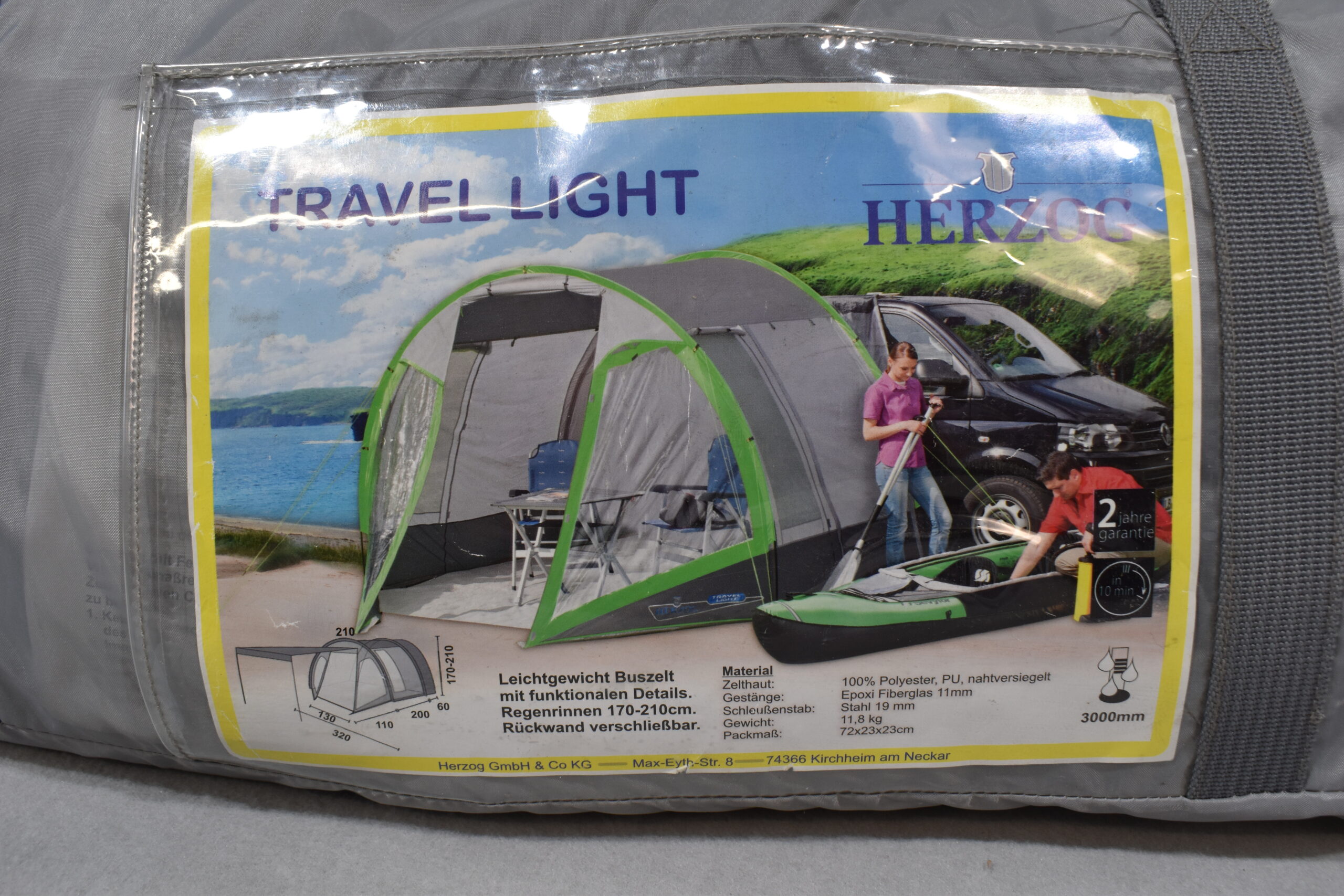 Herzog Travel Light Buszelt