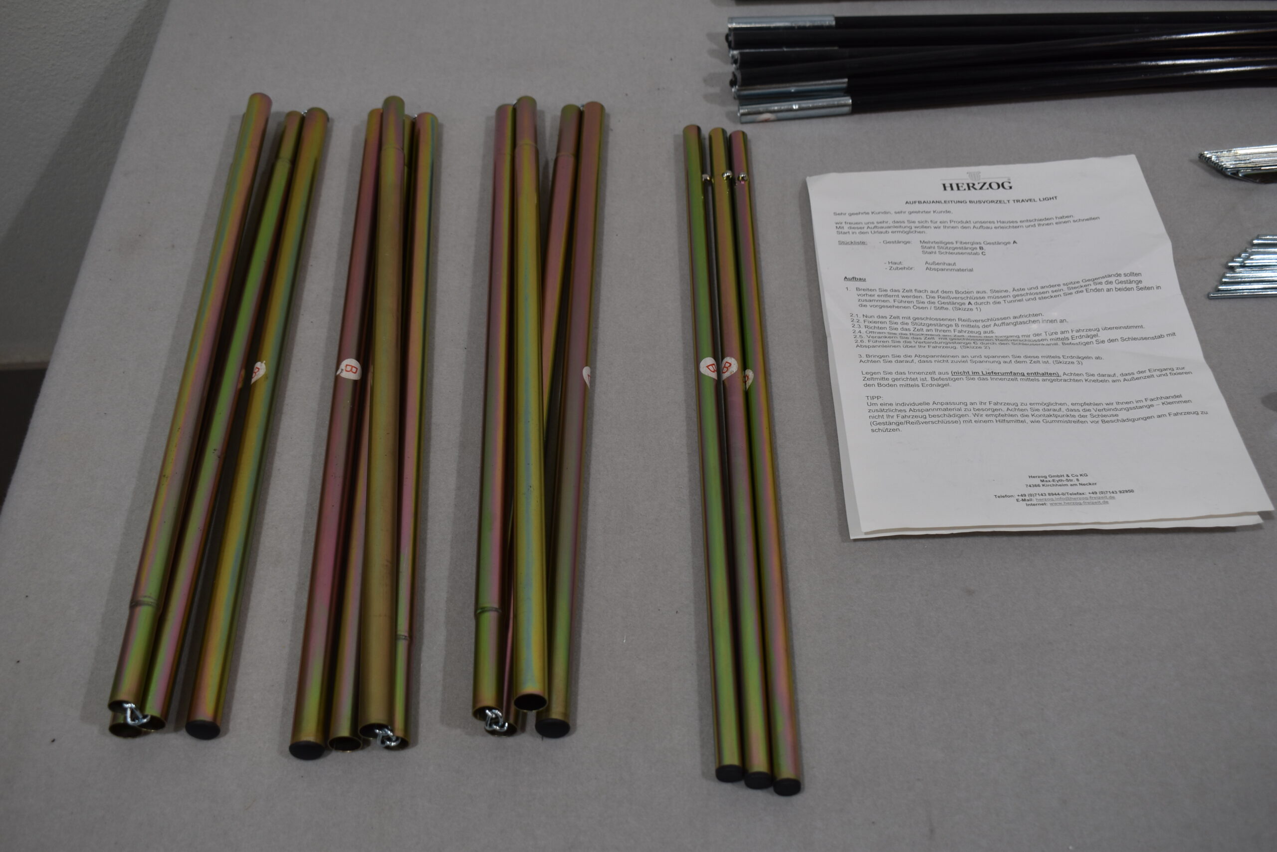 Herzog Travel Light Buszelt