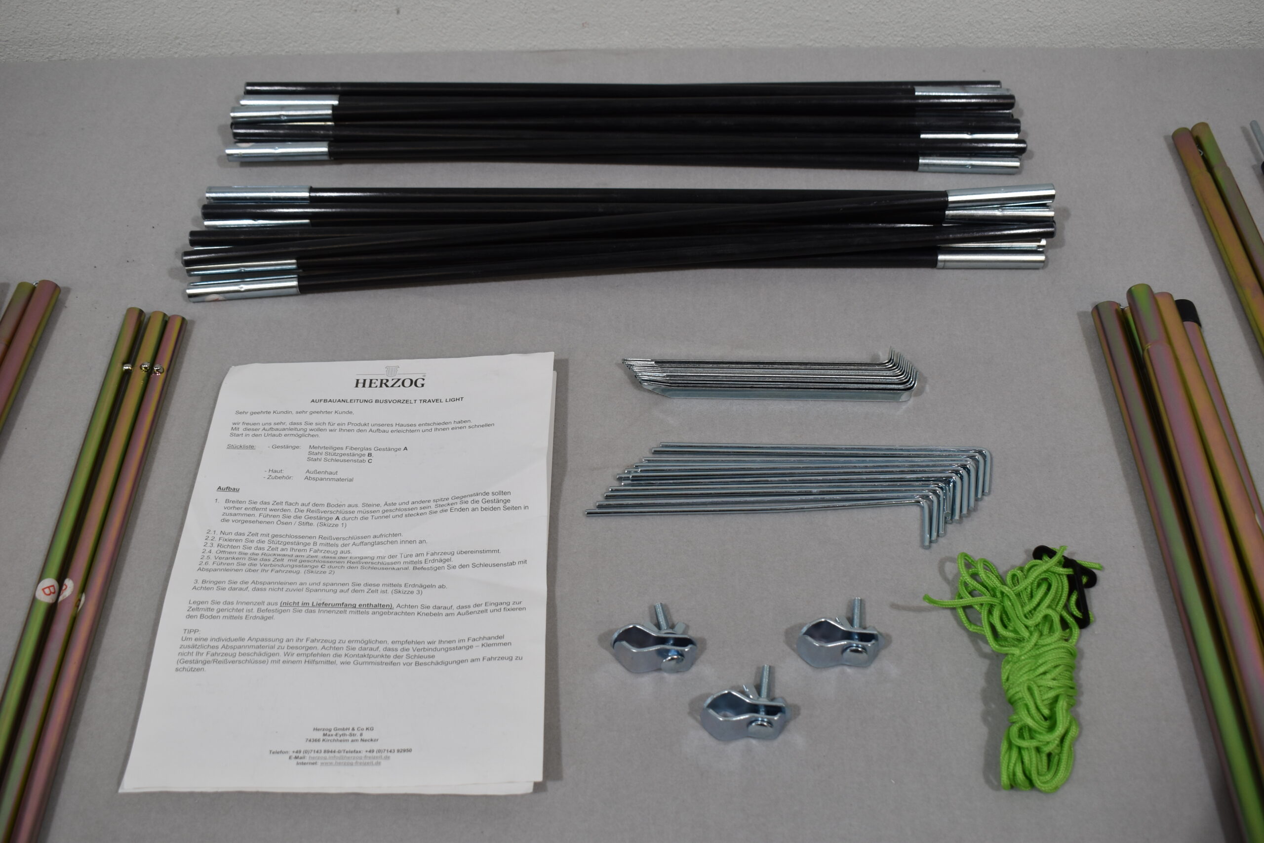 Herzog Travel Light Buszelt