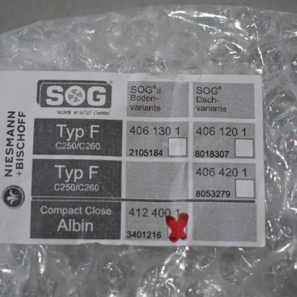 SOG Compact Close passend für Albin Silent 12 V Zerhackertoilette Art. 412 400 1