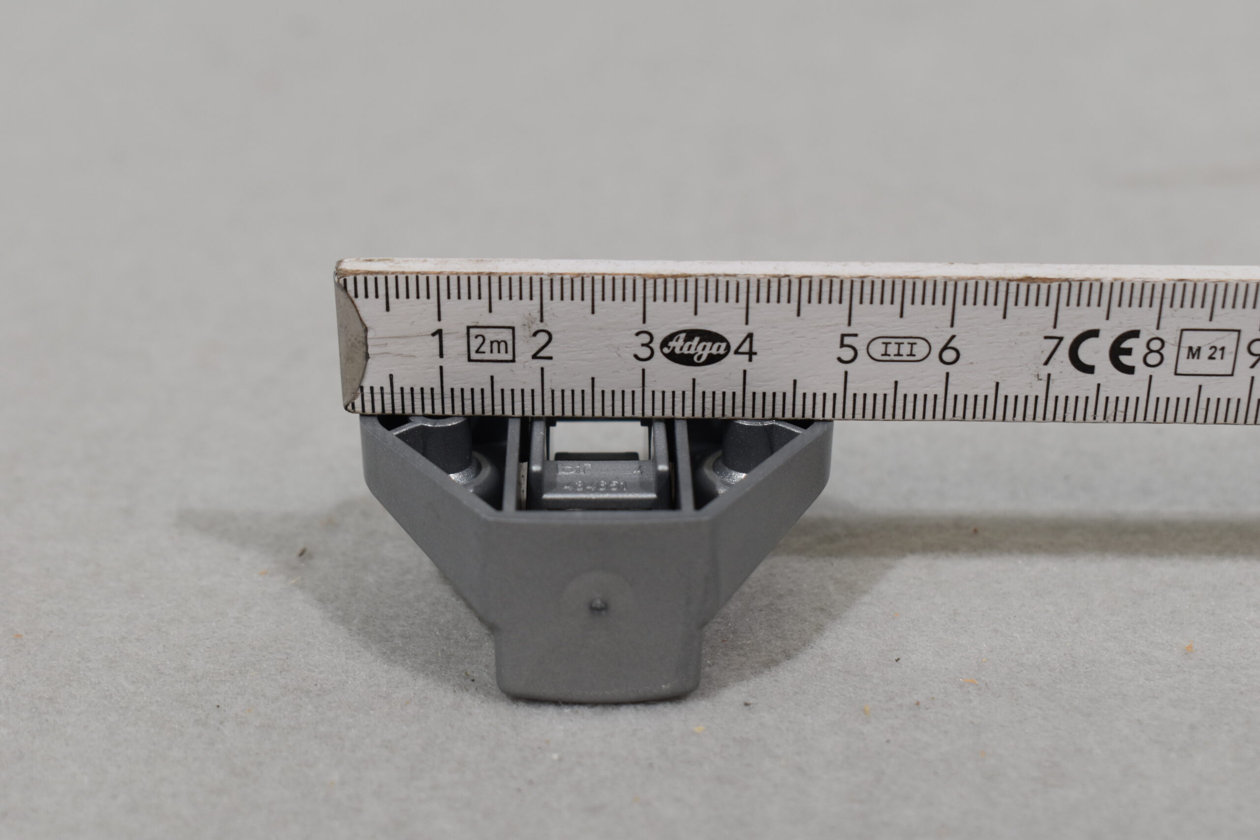 Schließschnapper-Set silber Matt