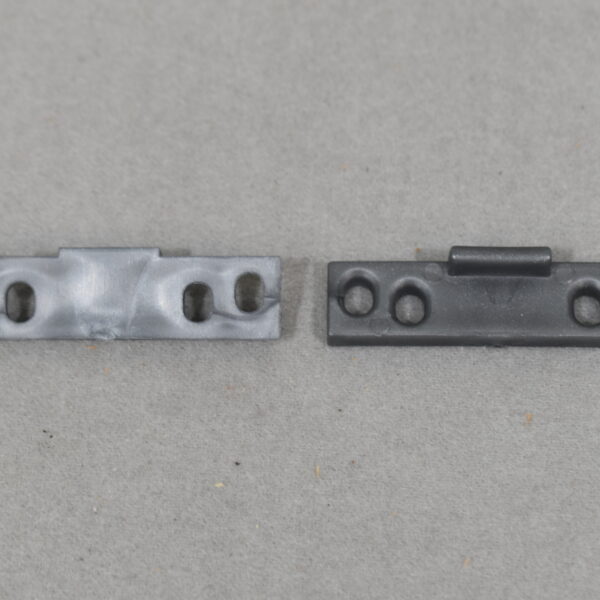 Schließschnapper-Set silber Matt