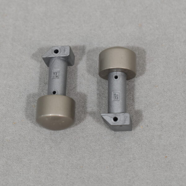 Schließschnapper-Set silber Matt