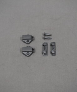 Schließschnapper-Set silber Matt