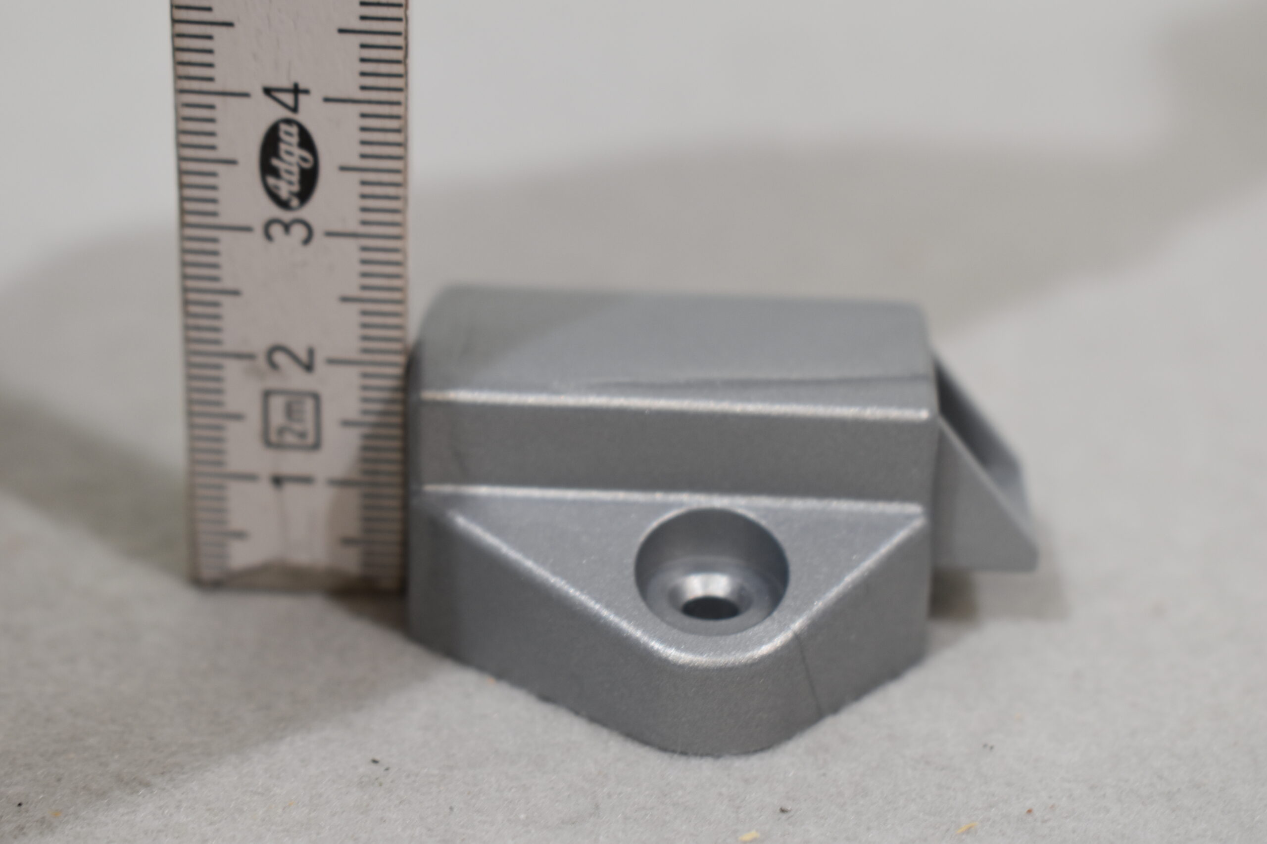 Schließschnapper-Set silber Matt