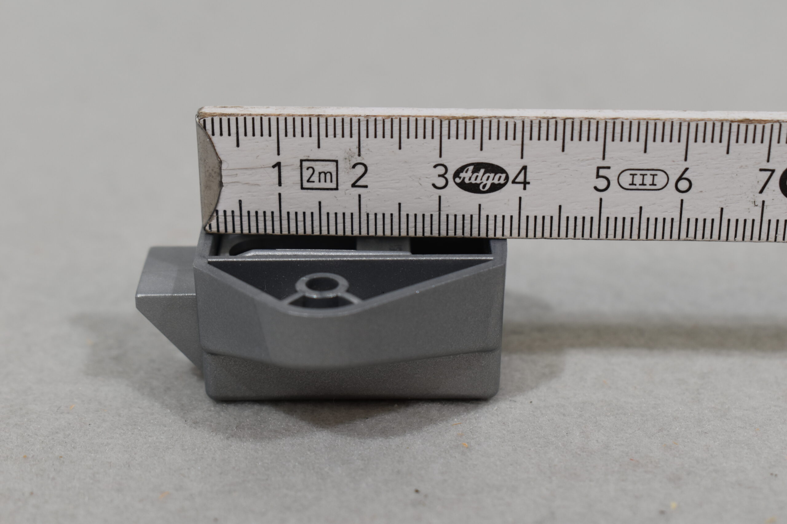 Schließschnapper-Set silber Matt