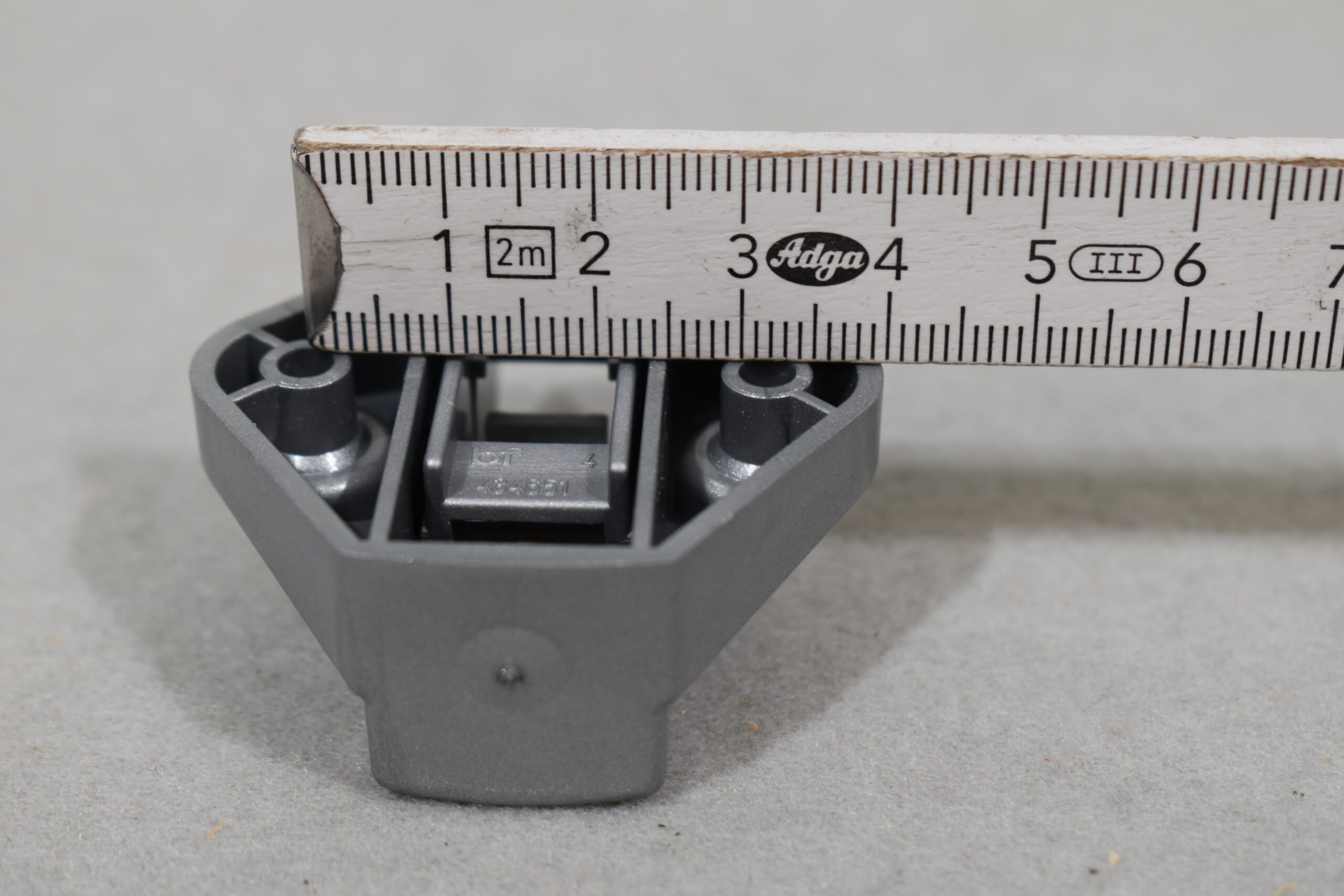 Schließschnapper-Set silber Matt