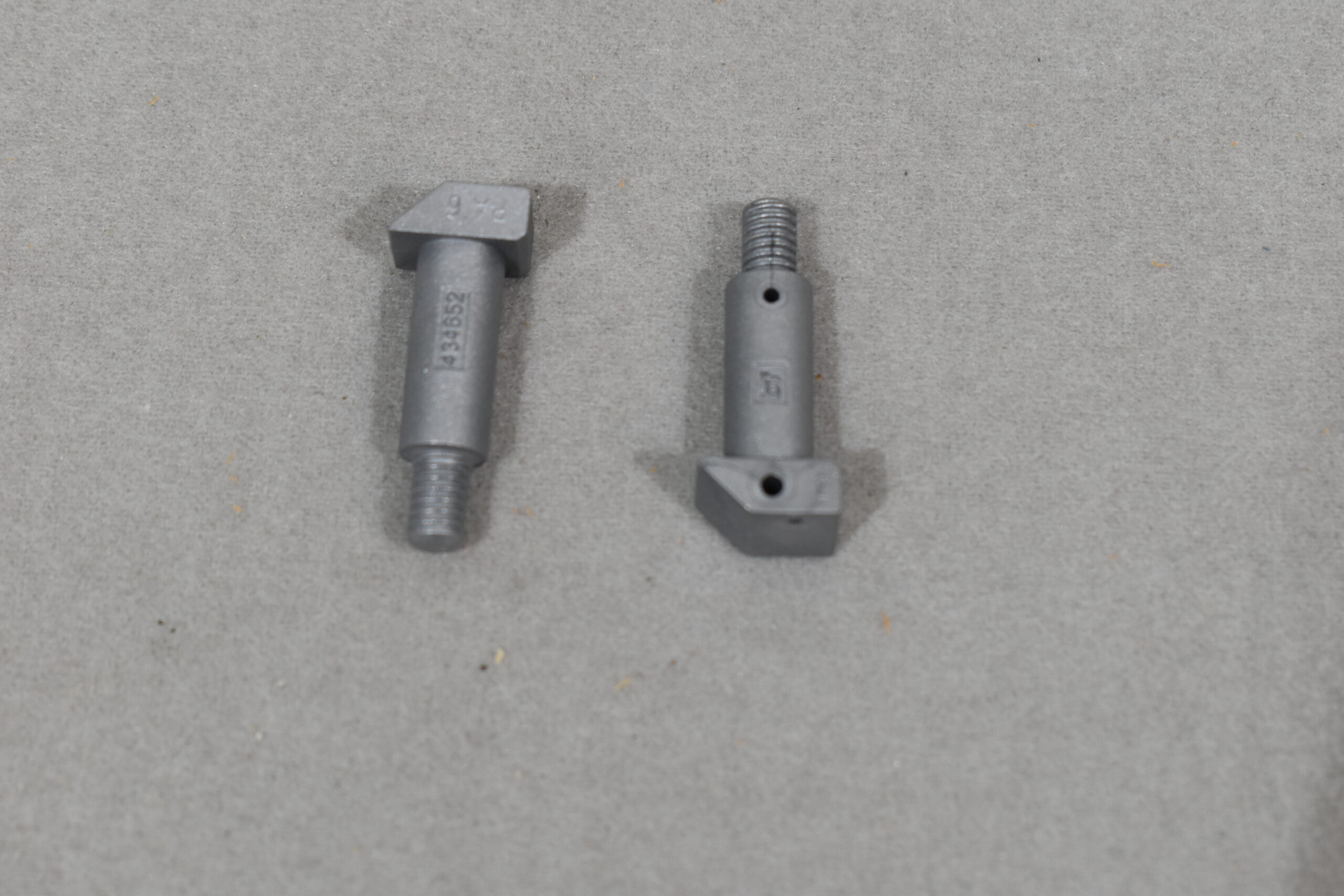 Schließschnapper-Set silber Matt