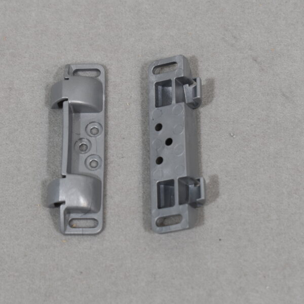 Schließschnapper-Set silber Matt