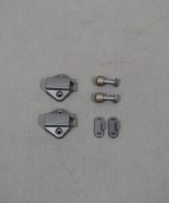 Schließschnapper-Set silber Matt