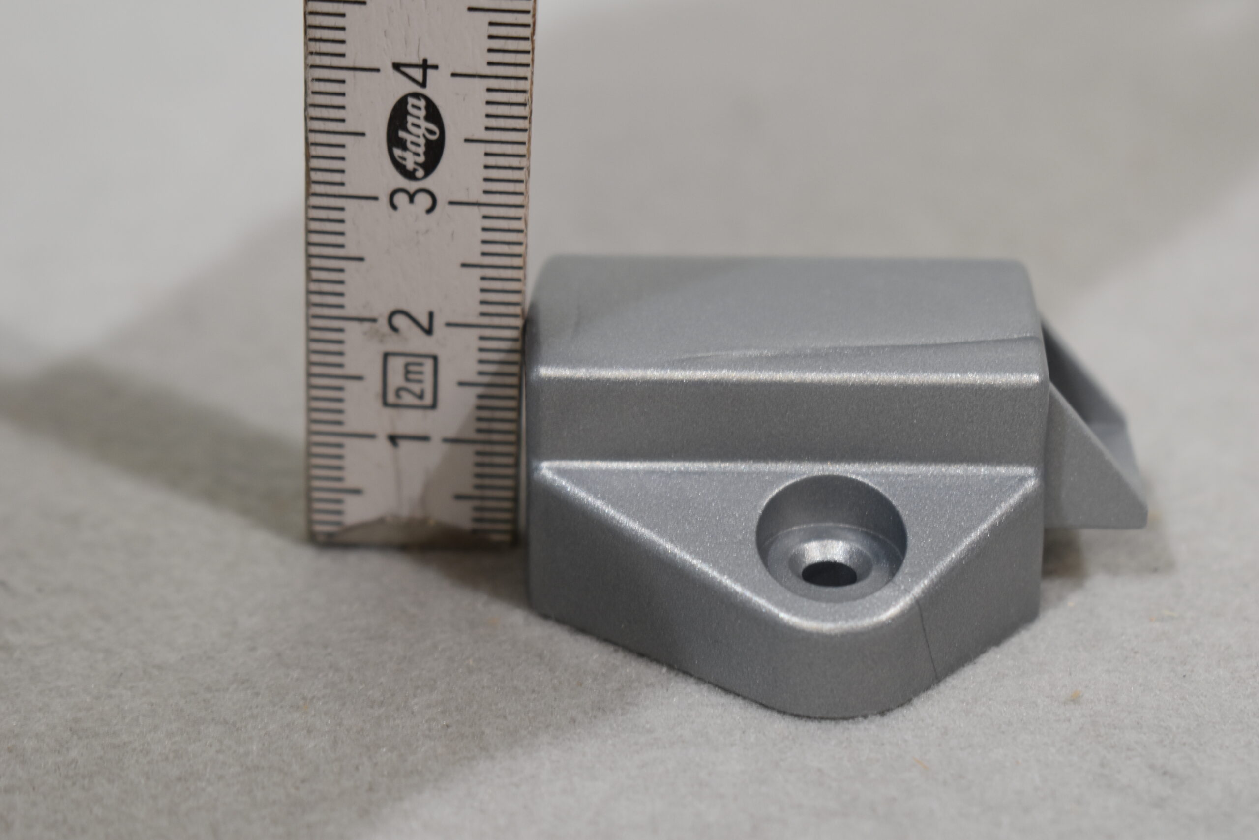 Schließschnapper-Set silber Matt