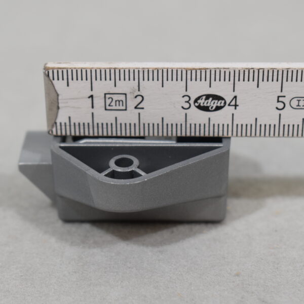 Schließschnapper-Set silber Matt