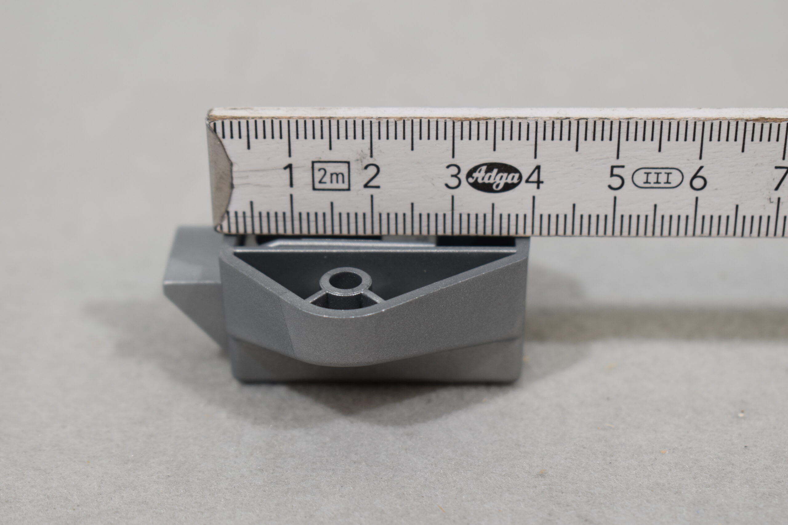 Schließschnapper-Set silber Matt