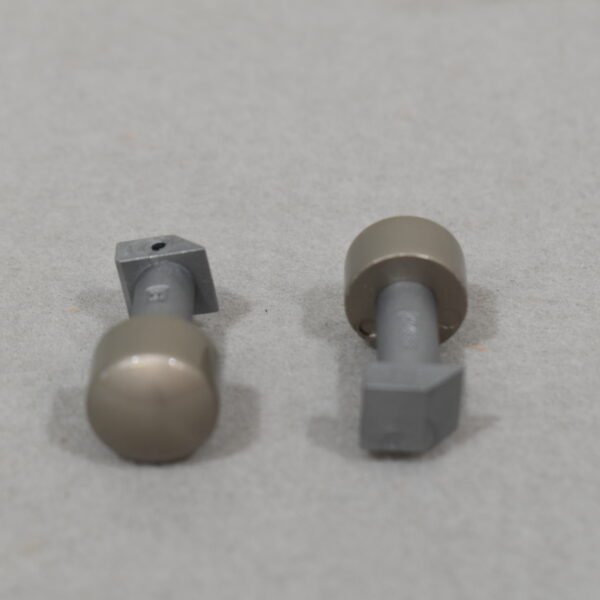 Schließschnapper-Set silber Matt