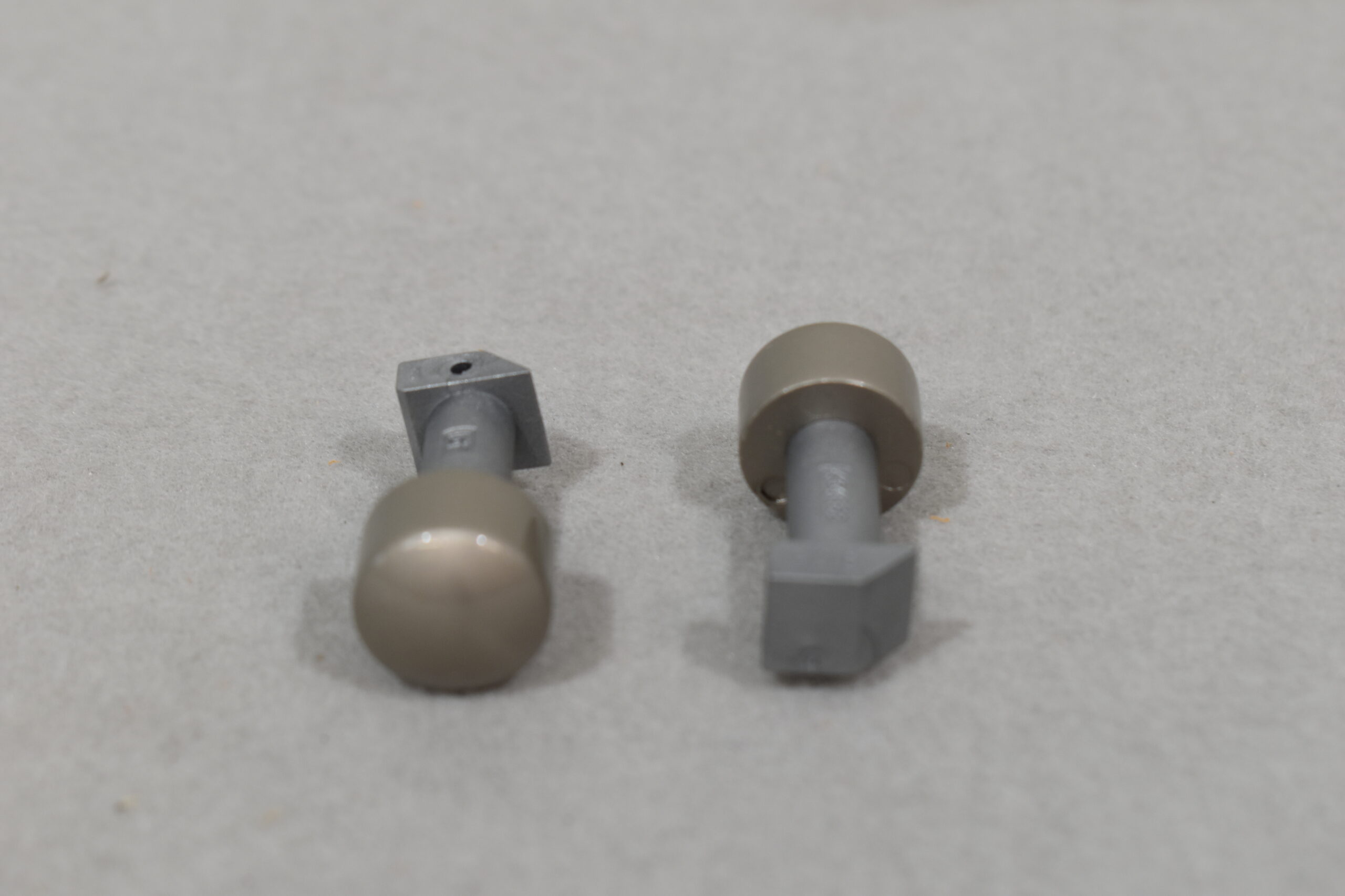 Schließschnapper-Set silber Matt