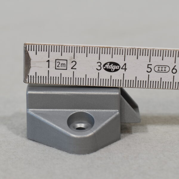 Schnappverschluss-Set silber Matt