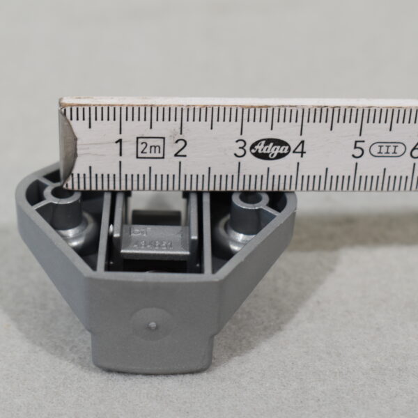 Schnappverschluss-Set silber Matt