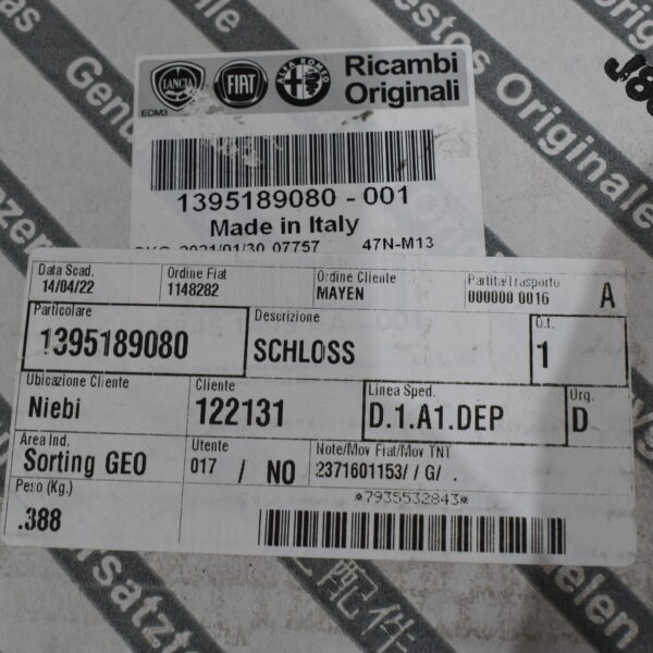 Motorhaubenschloss für Fiat Ducato