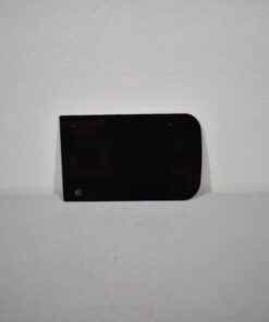 Glasabdeckung für Kochfeld 440x275mm schwarz