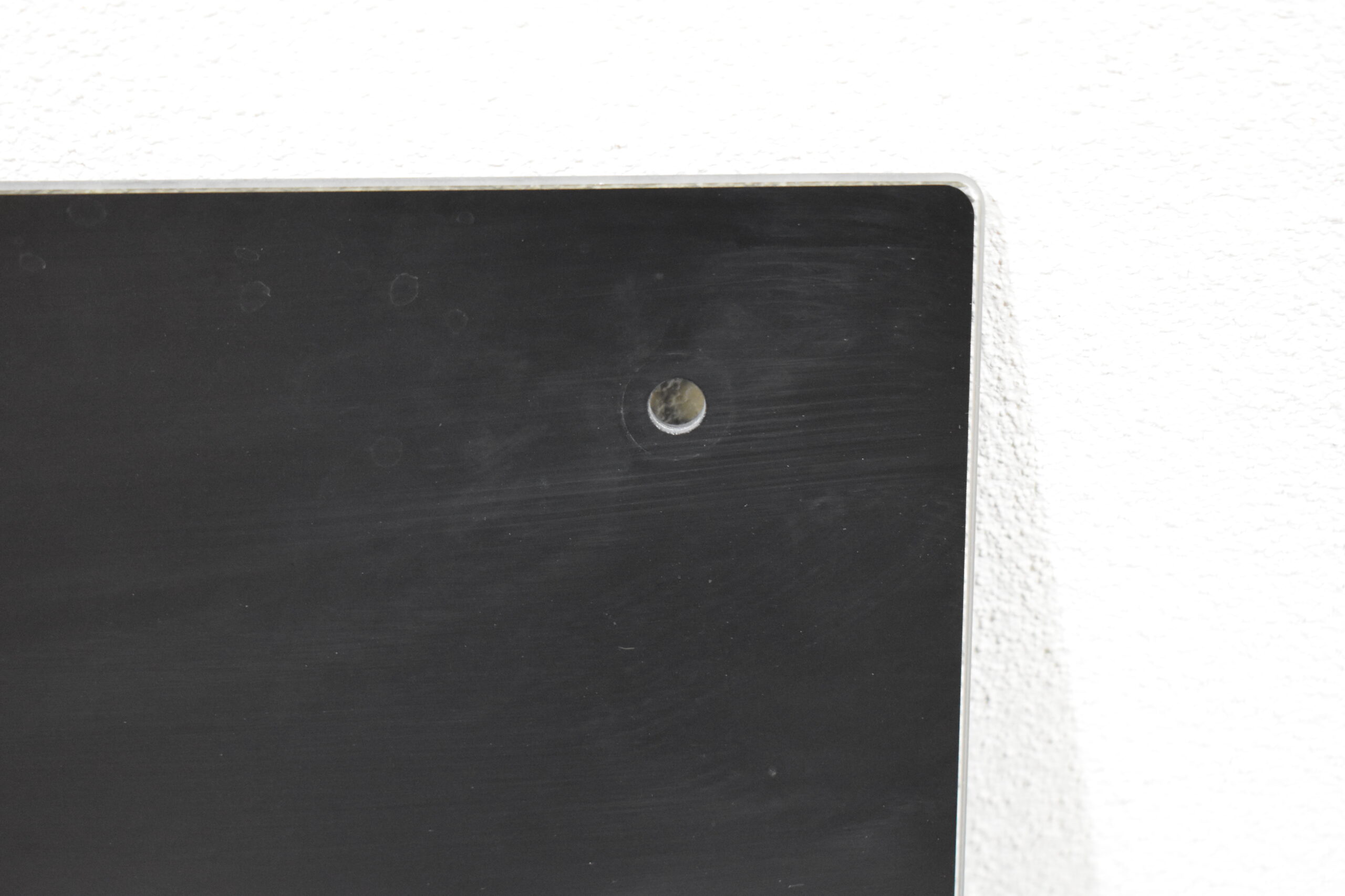 Glasabdeckung für Kochfeld 440x275mm schwarz