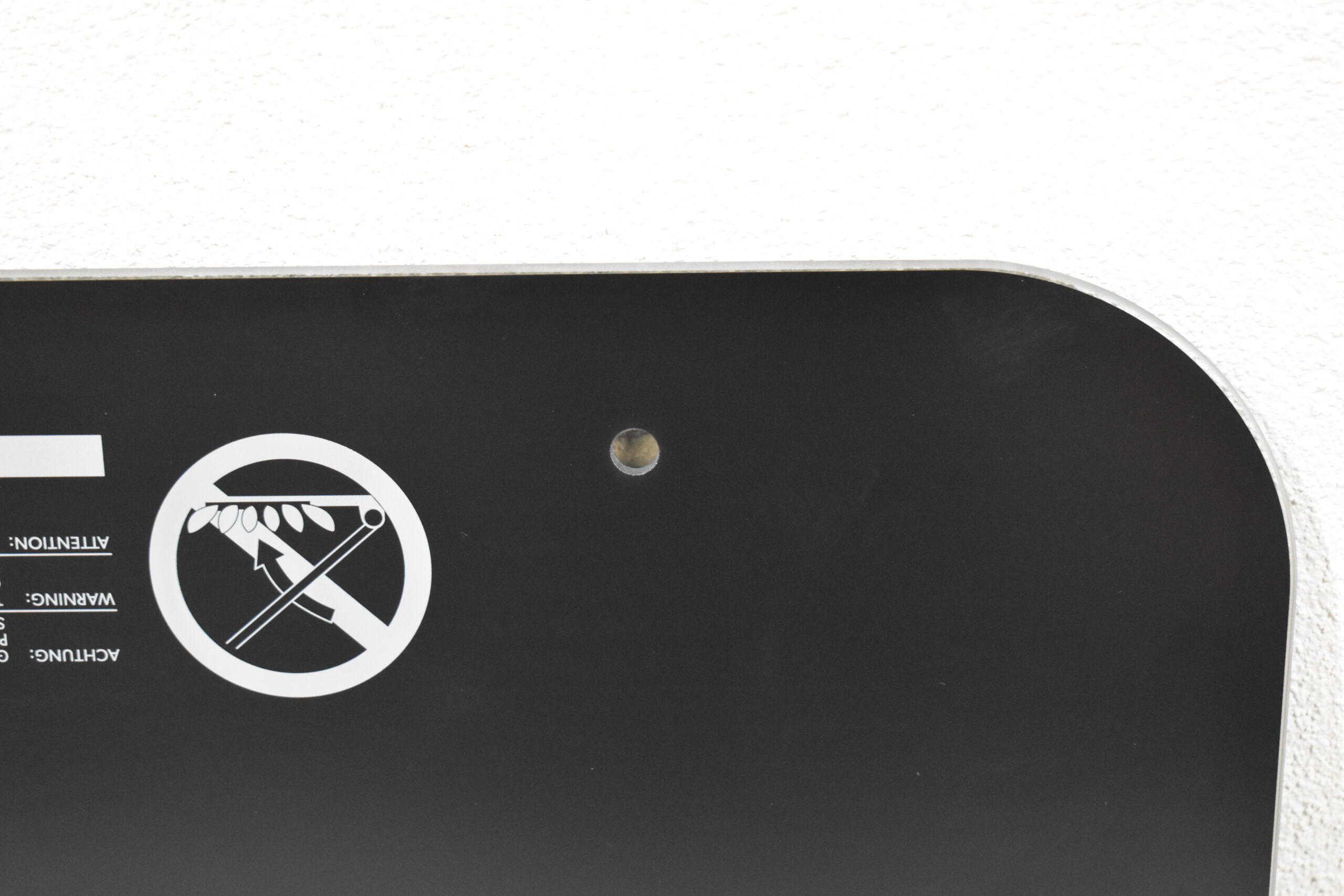 Dometic Glasabdeckung für Kochfeld 455x320mm schwarz