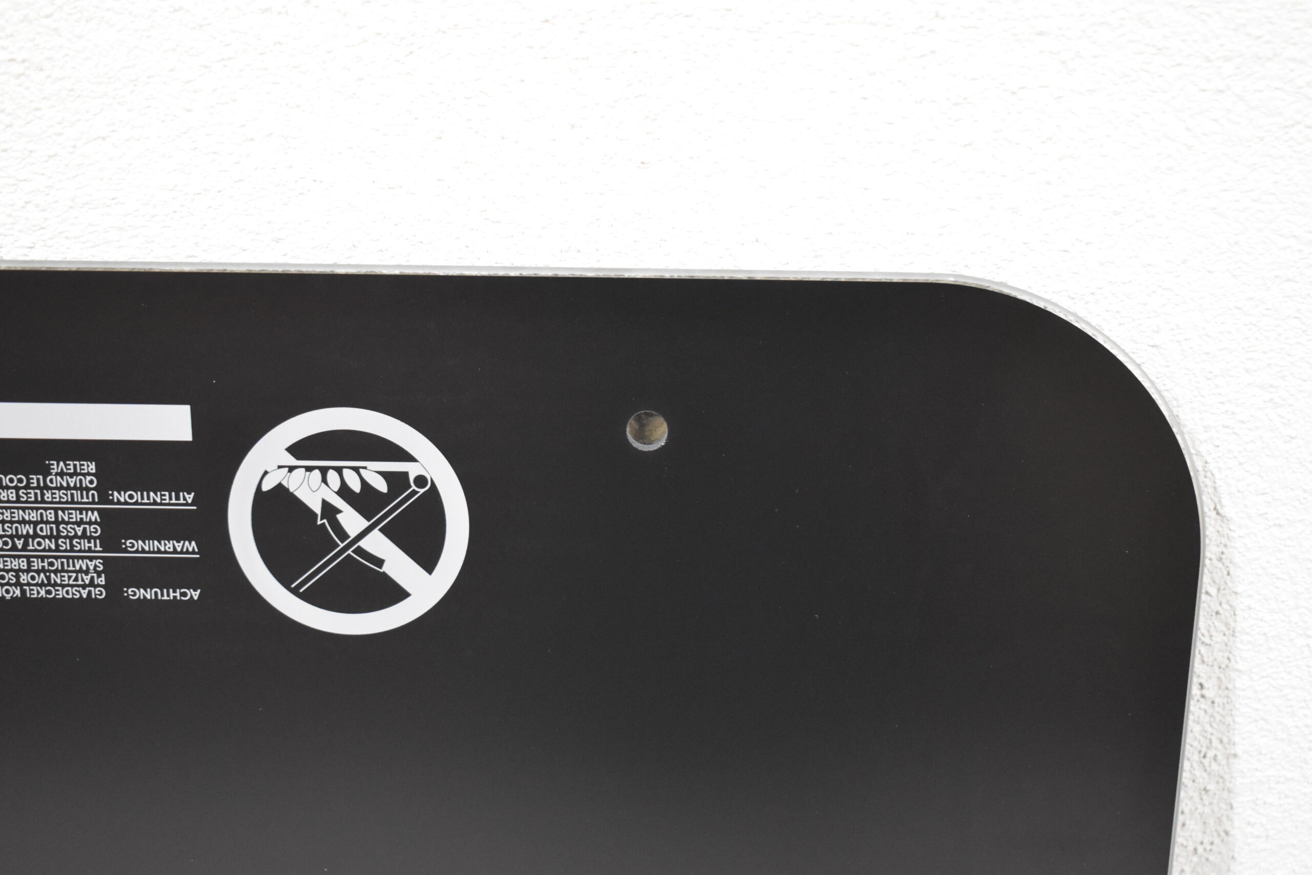 Dometic Glasabdeckung für Kochfeld 455x320mm schwarz