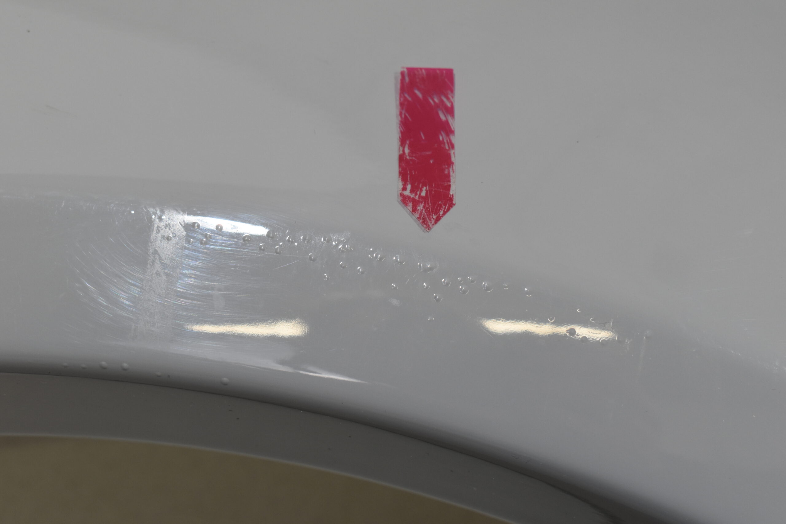 Niesmann und Bischoff i Smove 2021-2024 Radlaufblende Beifahrerseite; hell grau