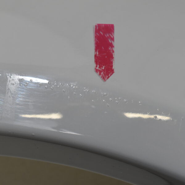 Niesmann und Bischoff i Smove 2021-2024 Radlaufblende Beifahrerseite; hell grau