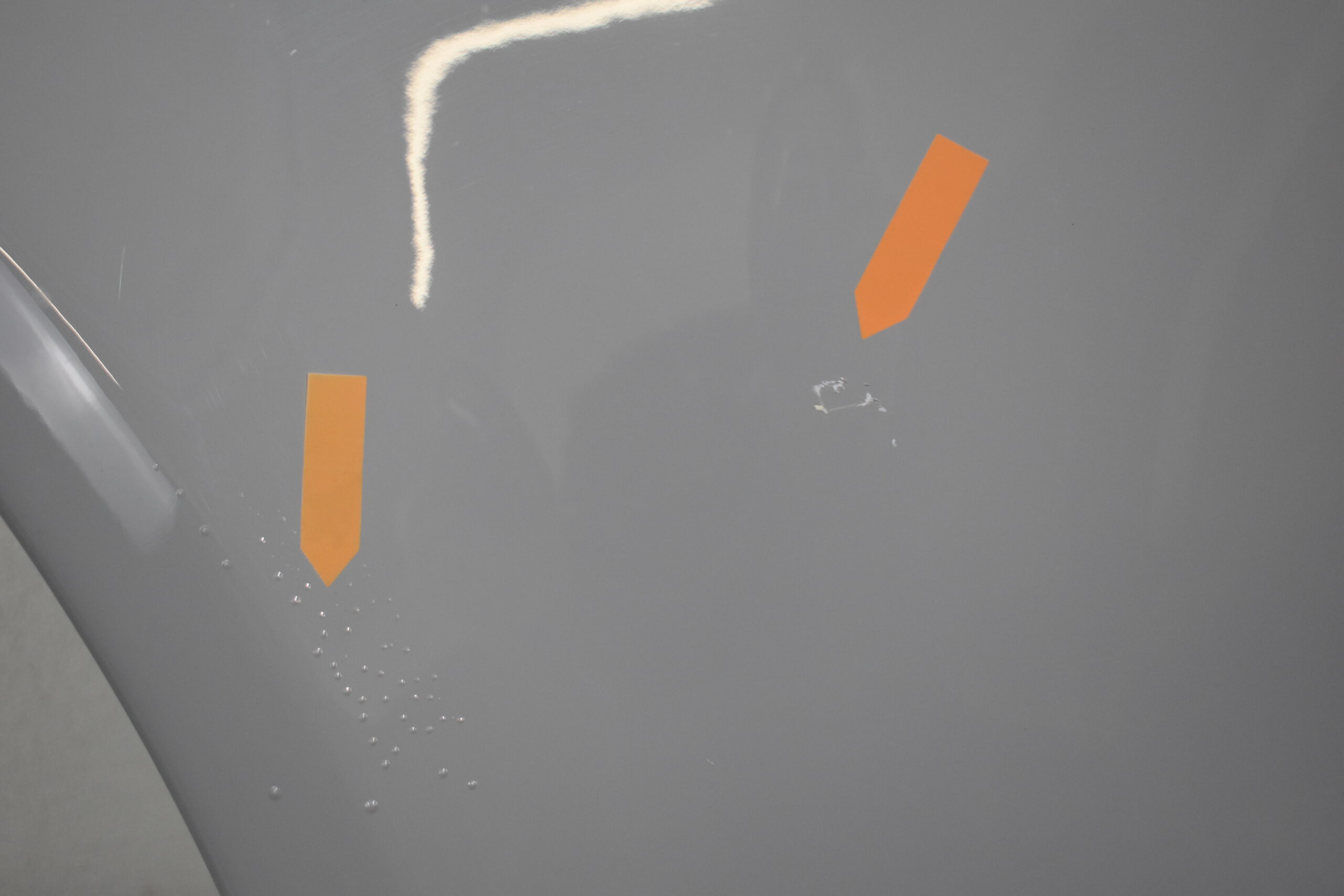 Niesmann und Bischoff i Smove 2021-2024 Radlaufblende Beifahrerseite; hell grau