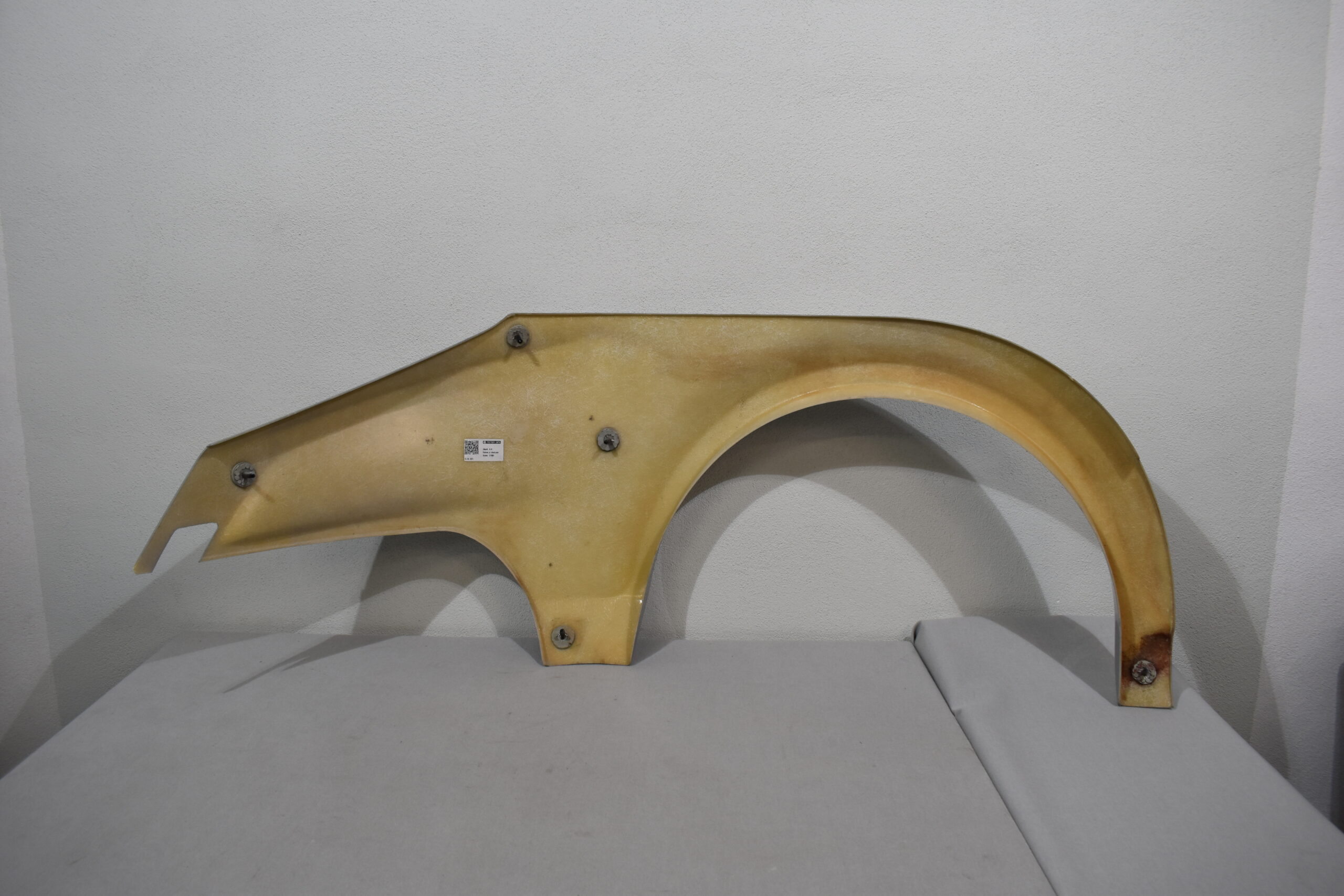 Niesmann und Bischoff i Smove 2021-2024 Radlaufblende Beifahrerseite; hell grau