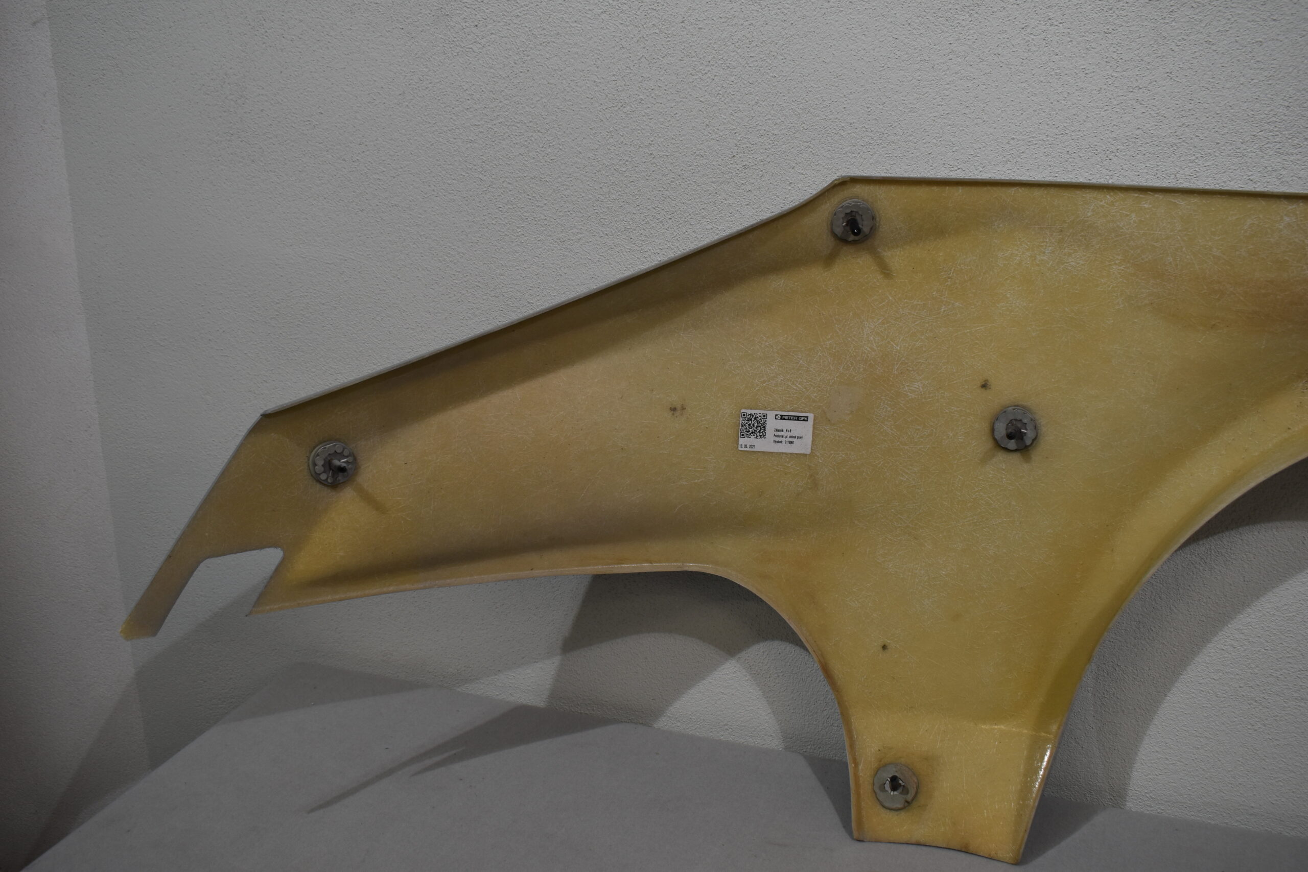 Niesmann und Bischoff i Smove 2021-2024 Radlaufblende Beifahrerseite; hell grau