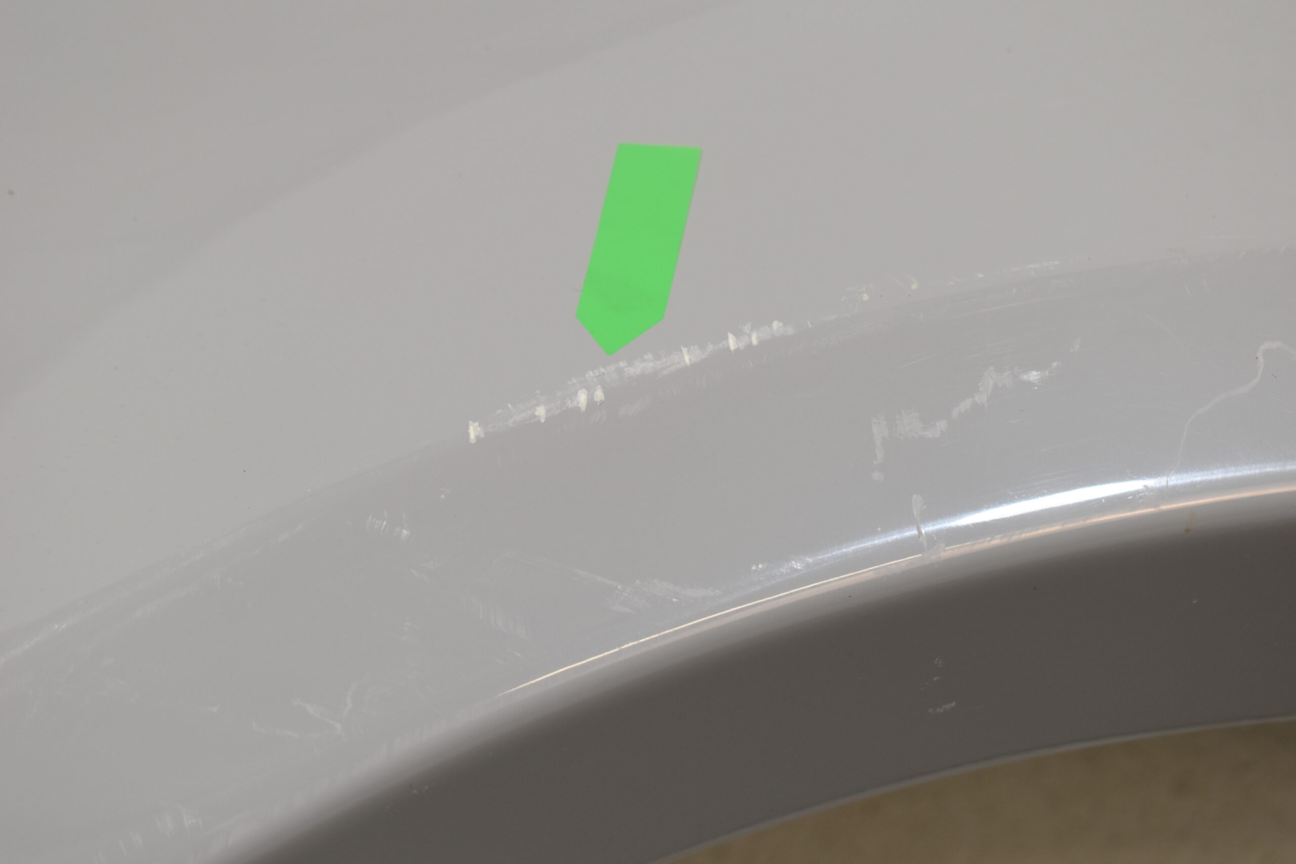 Niesmann und Bischoff i Smove 2021-2024 Radlaufblende Fahrerseite; hell grau