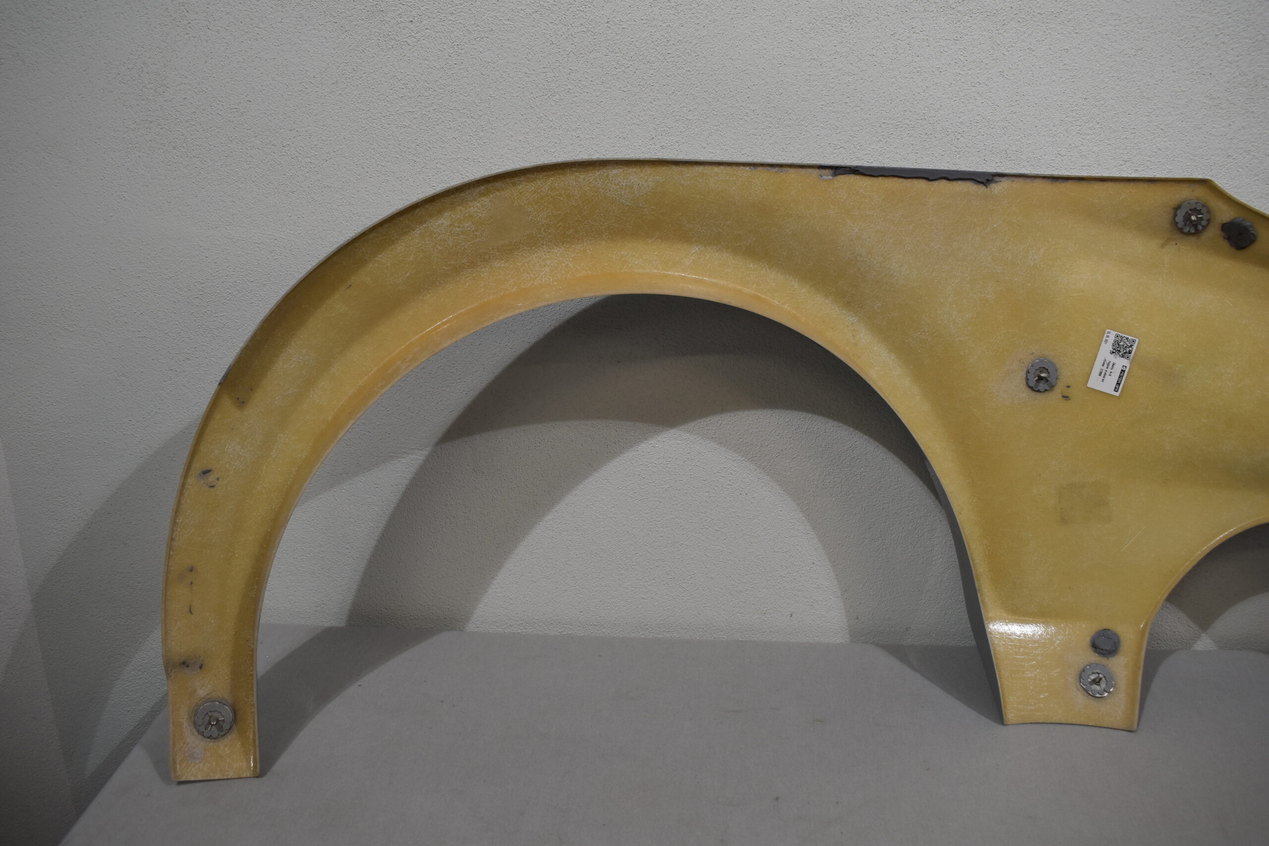 Niesmann und Bischoff i Smove 2021-2024 Radlaufblende Fahrerseite; hell grau