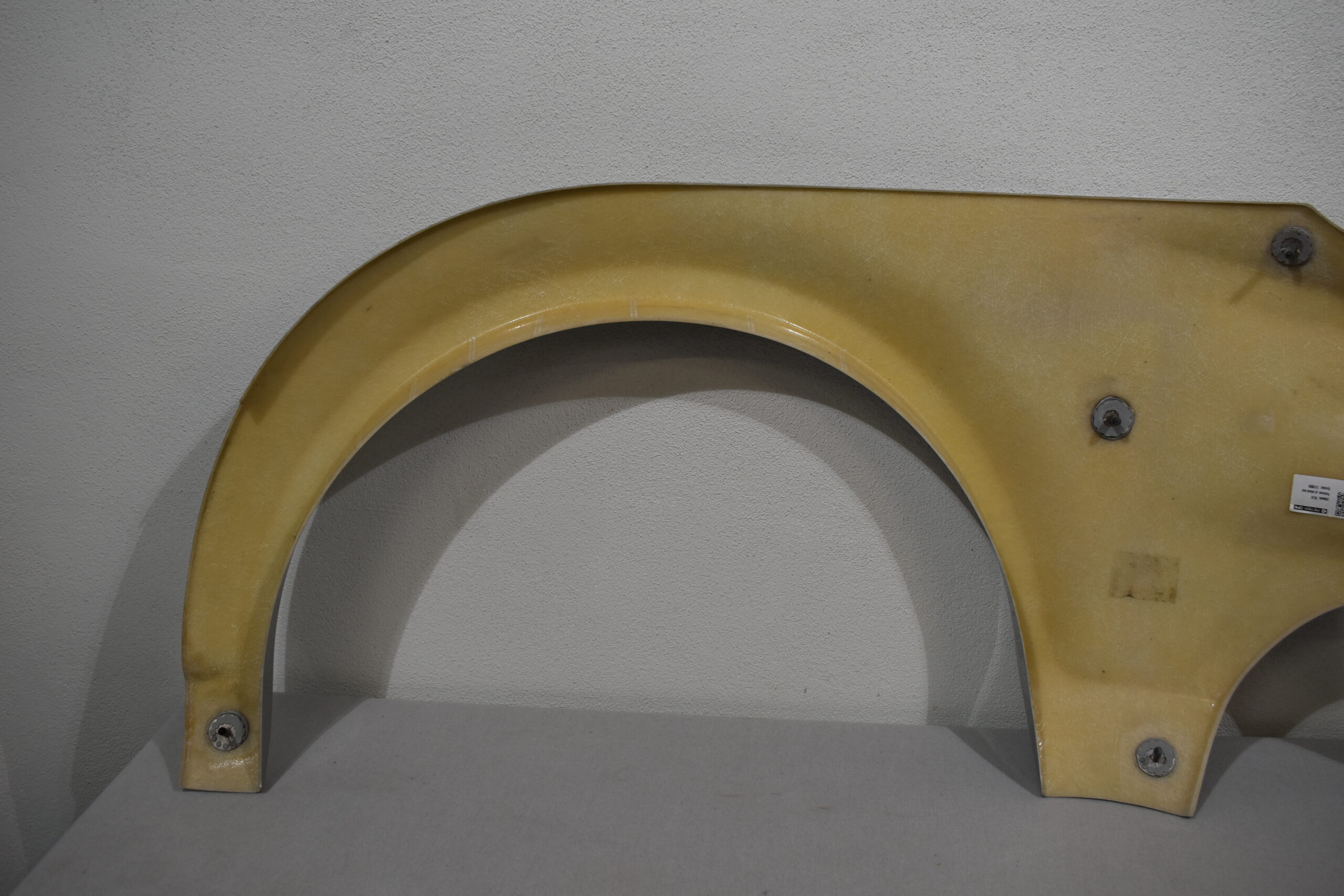 Niesmann und Bischoff i Smove 2021-2024 Radlaufblende Fahrerseite; hell grau