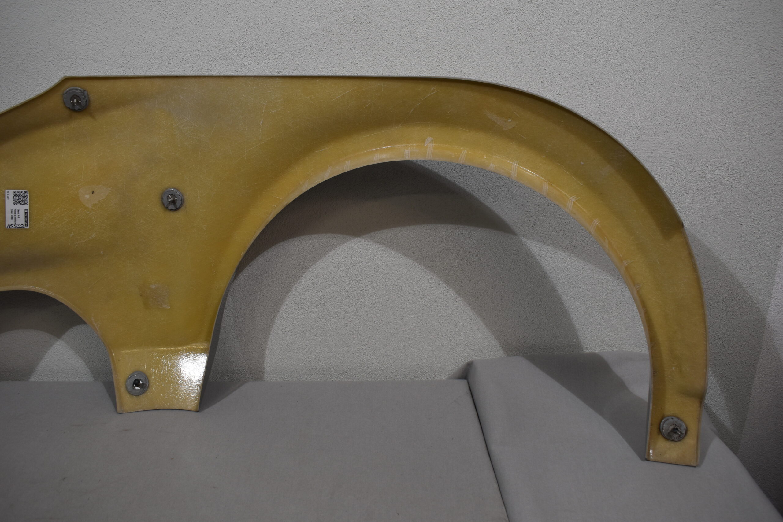 Niesmann und Bischoff i Smove 2021-2024 Radlaufblende Beifahrerseite; hell grau