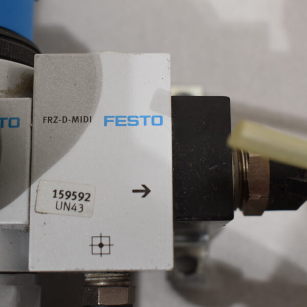Festo Wartungseinheit Midi mit Verteilerblock