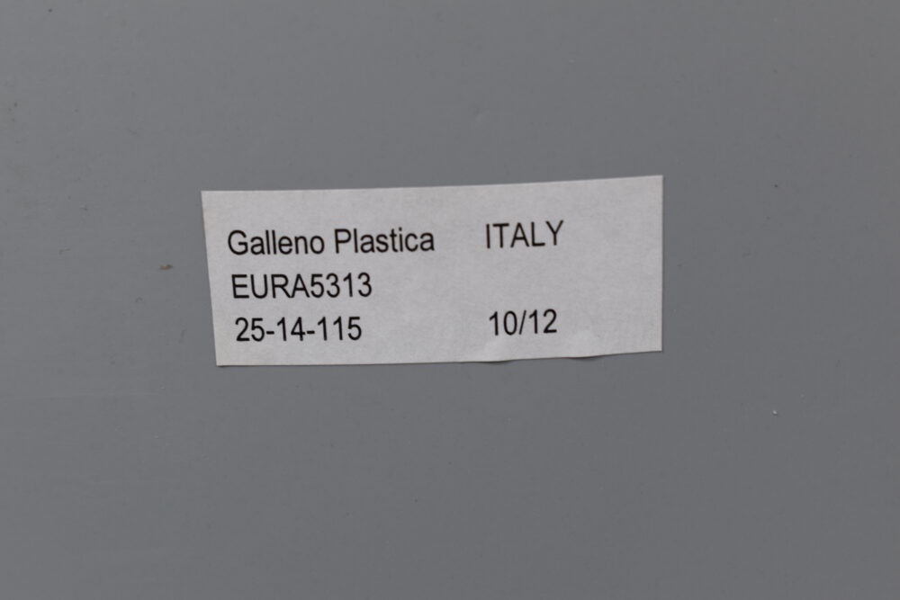 Galleno Plastica Waschtisch Waschbecken links; blau