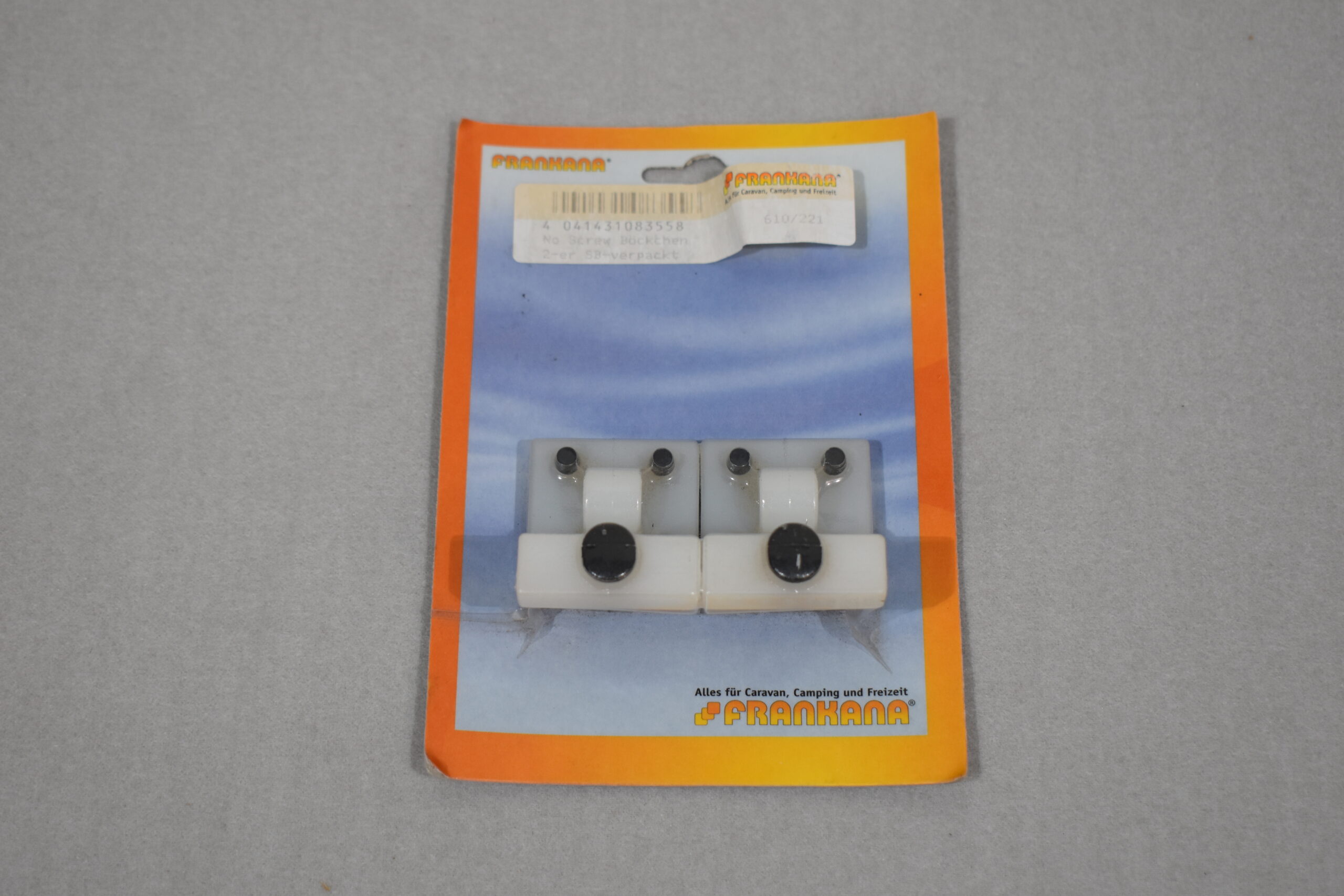 Frankana Vorzeltbefestigung 2er Pack Vario Clip für Zeltstange Haken