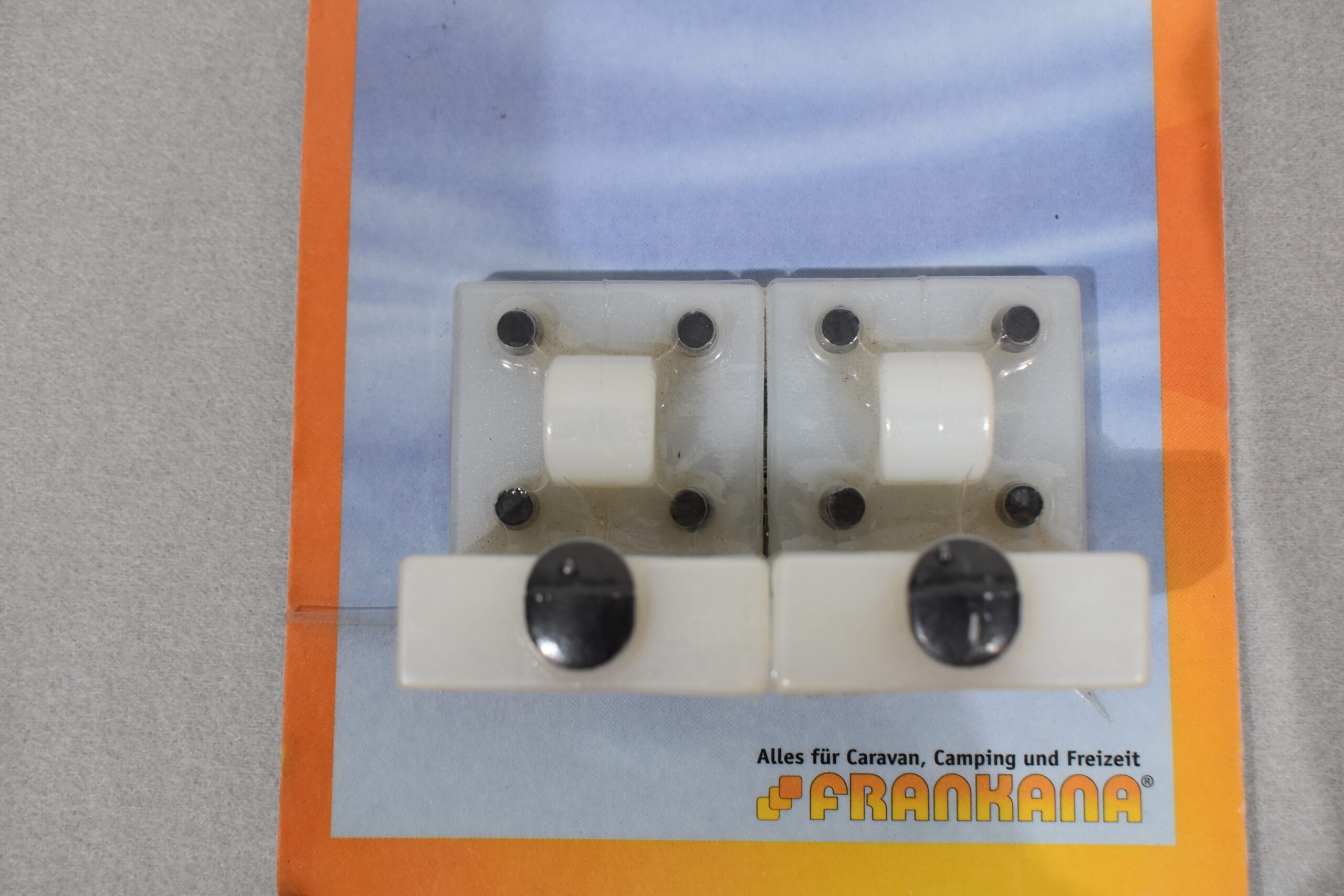 Frankana Vorzeltbefestigung 2er Pack Vario Clip für Zeltstange Haken