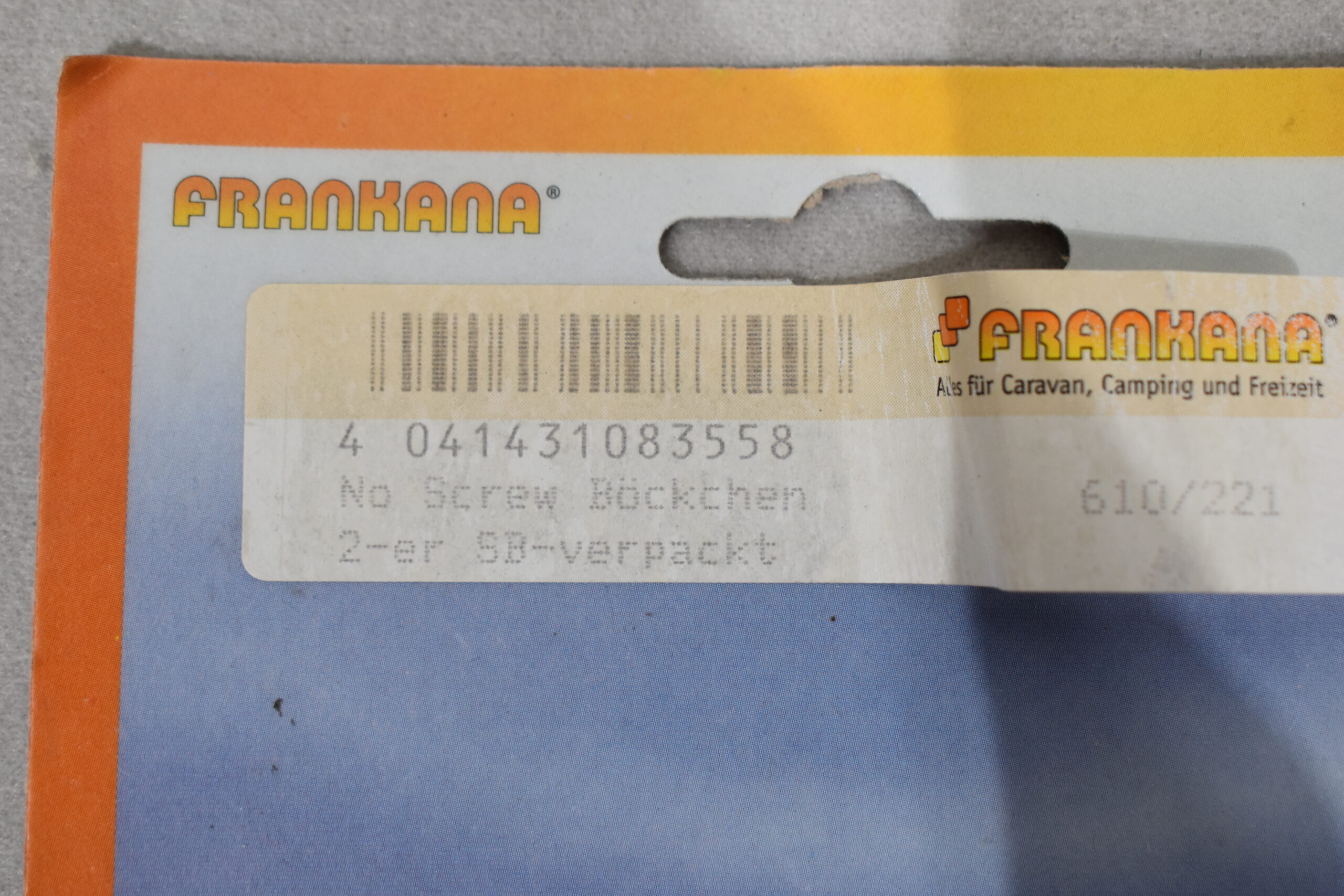 Frankana Vorzeltbefestigung 2er Pack Vario Clip für Zeltstange Haken