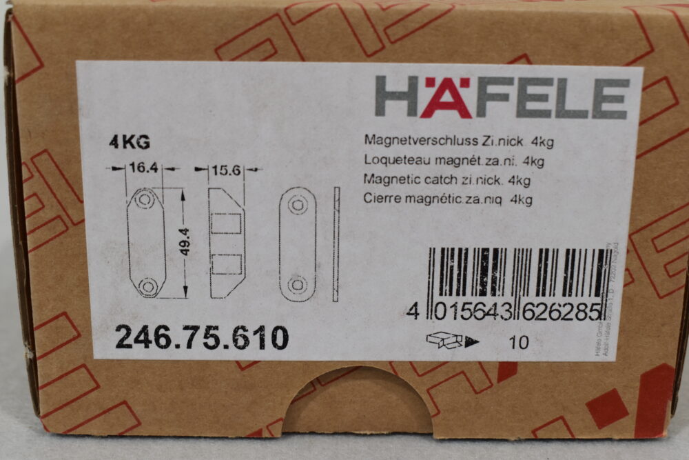Häfele Magnetverschluss 10Stk.
