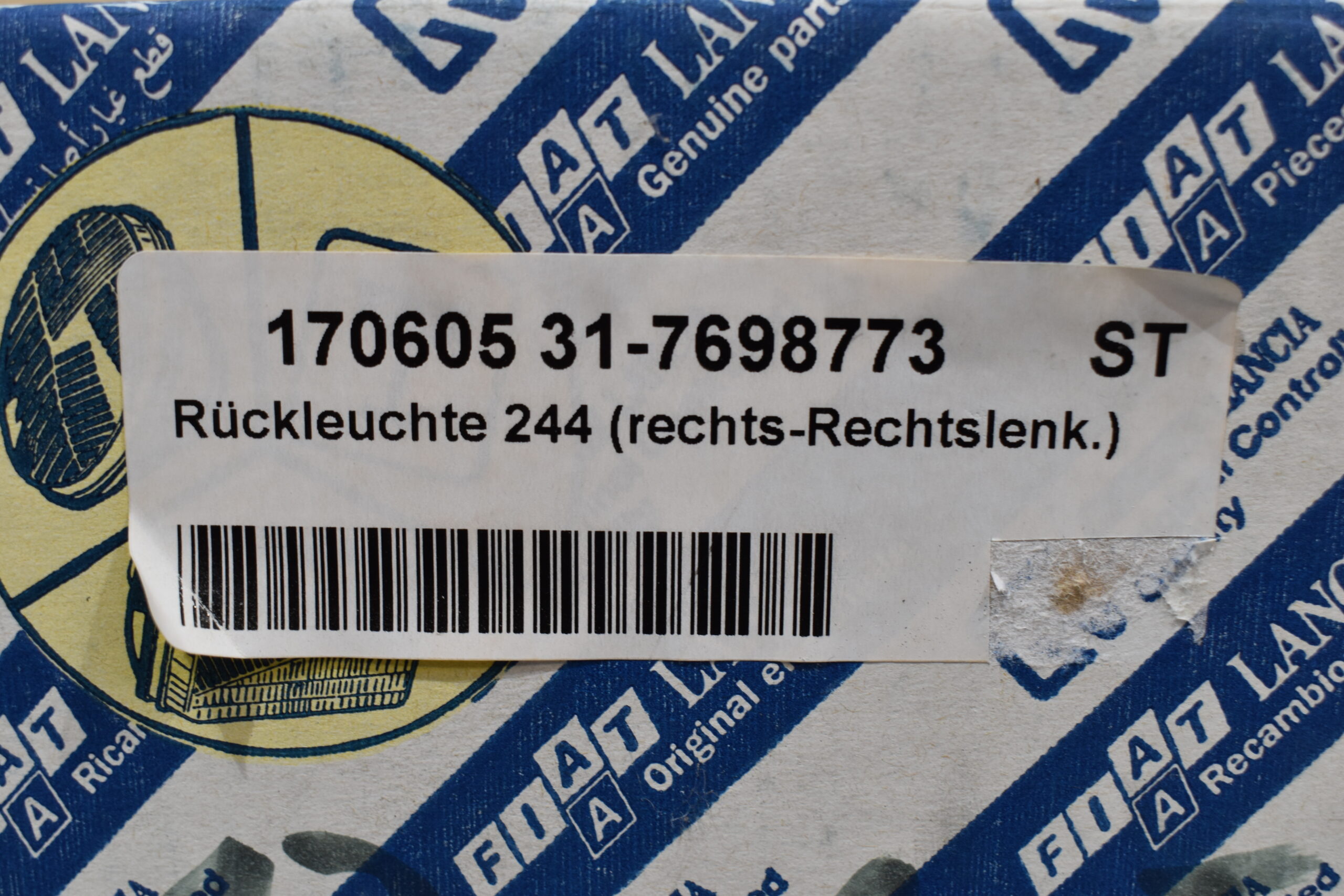 Fiat Rückleuchte 244 rechts-Rechtslenker