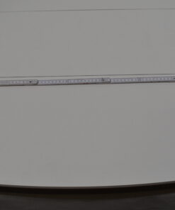 Tischplatte 45x700x660 weiß/dunkel braun