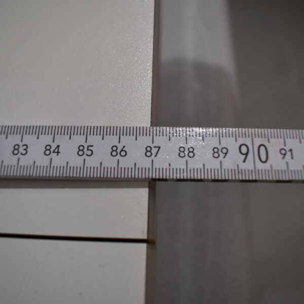 Tischplatte 45x870x800mm weiß/hell Ahorn